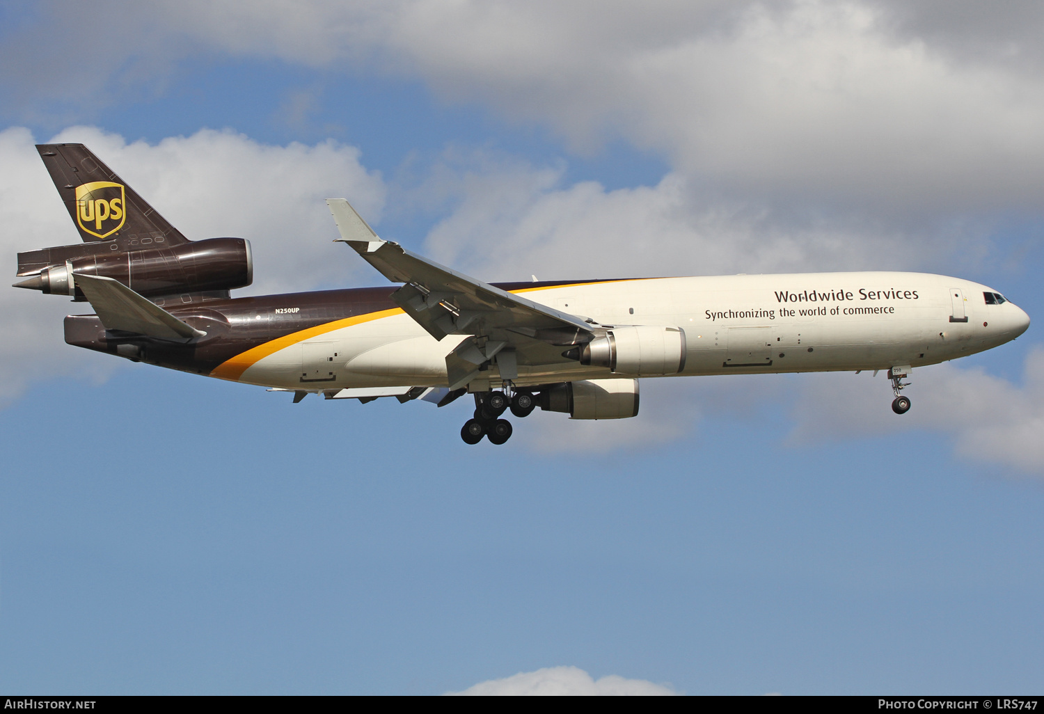 Aircraft Photo of N250UP | McDonnell Douglas MD-11/F | United Parcel Service - UPS | AirHistory.net #302838