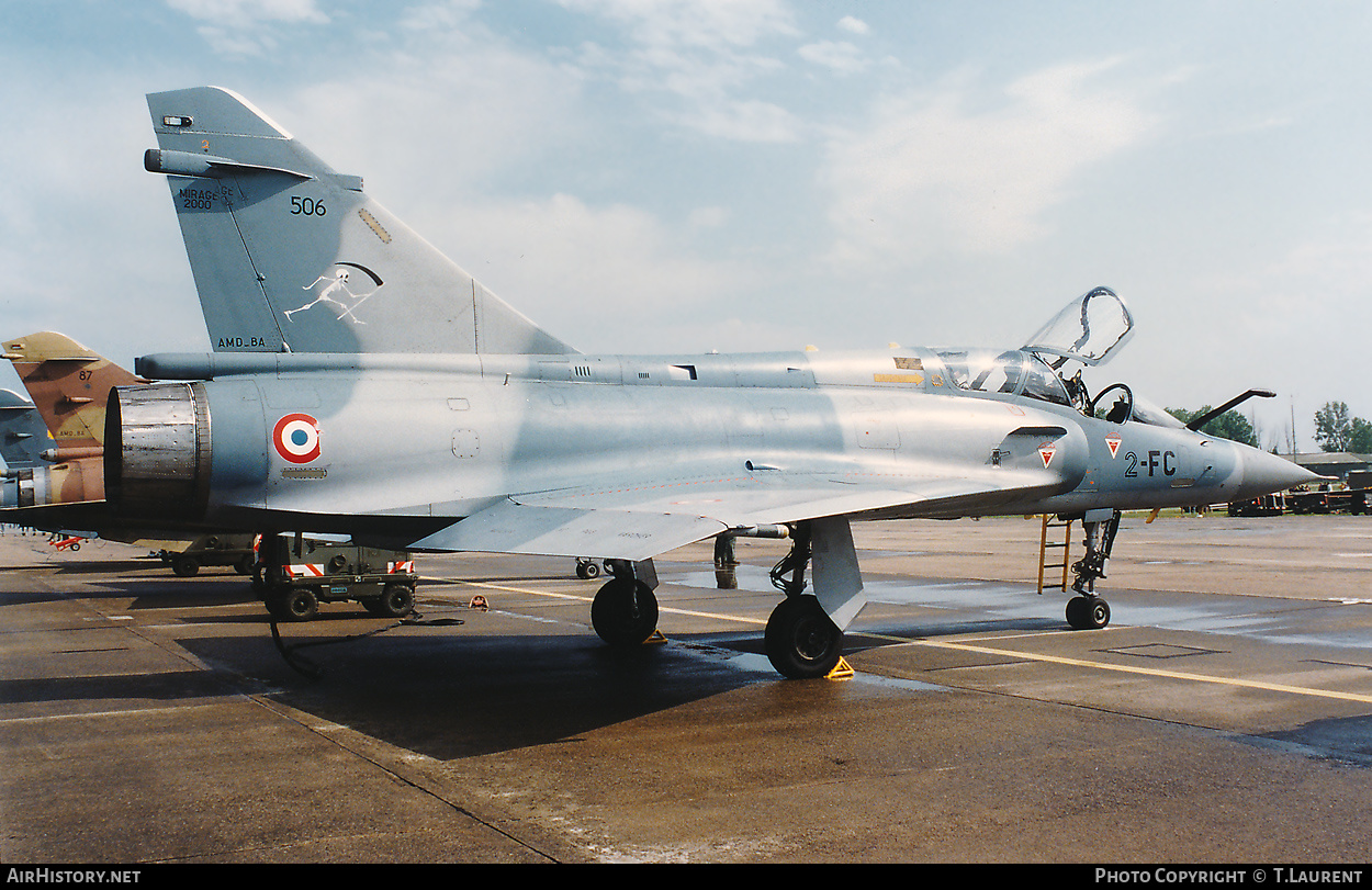 Aircraft Photo of 506 | Dassault Mirage 2000B | France - Air Force | AirHistory.net #302847