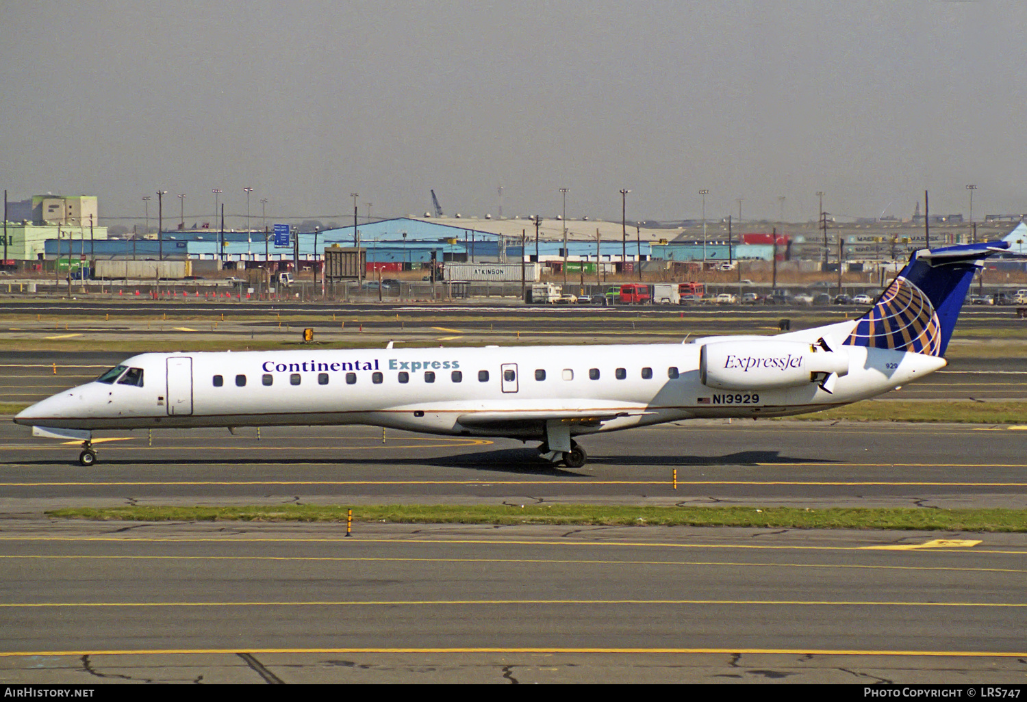 Aircraft Photo of N13929 | Embraer ERJ-145ER (EMB-145ER) | Continental Express | AirHistory.net #302849