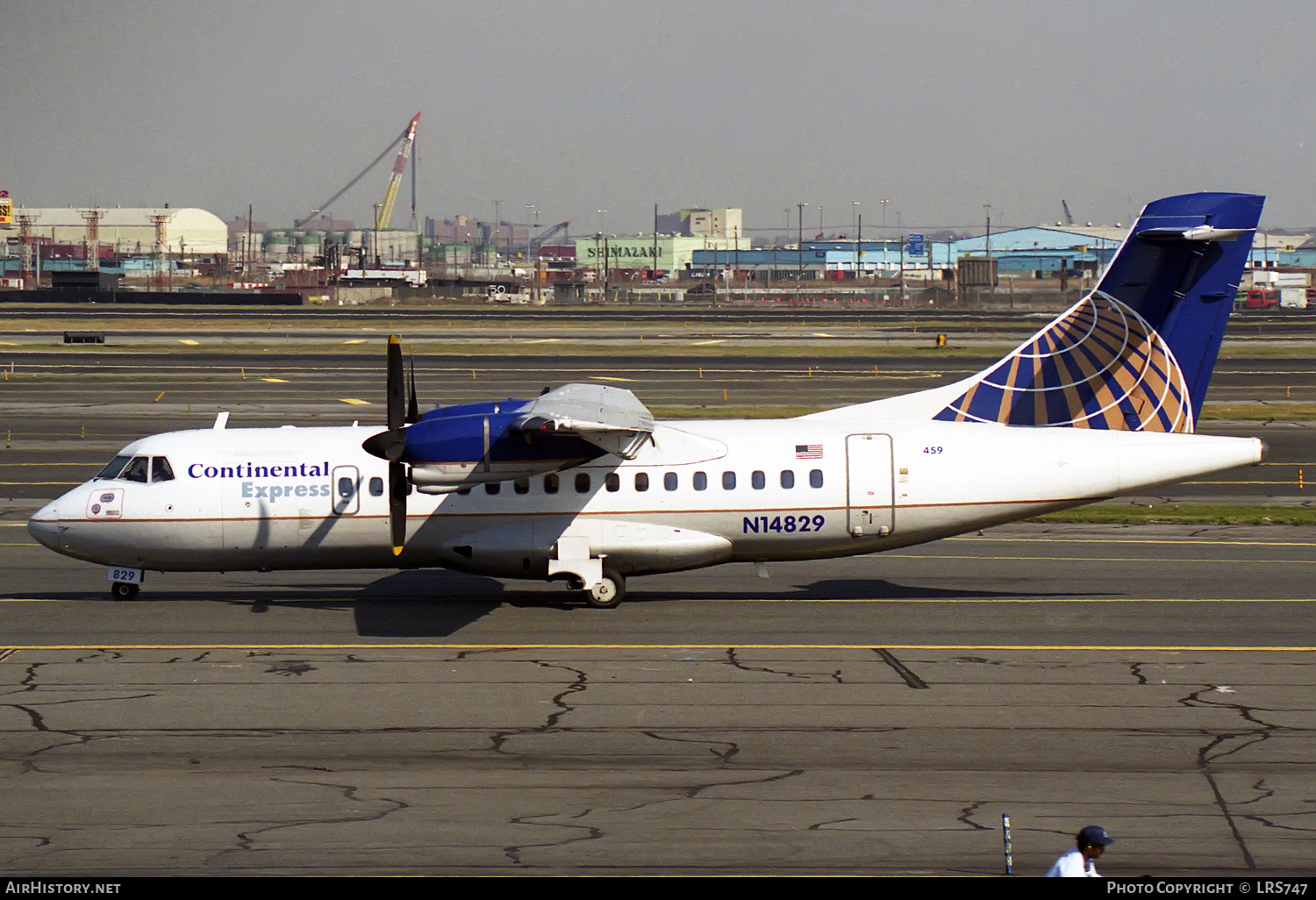 Aircraft Photo of N14829 | ATR ATR-42-320 | Continental Express | AirHistory.net #302851
