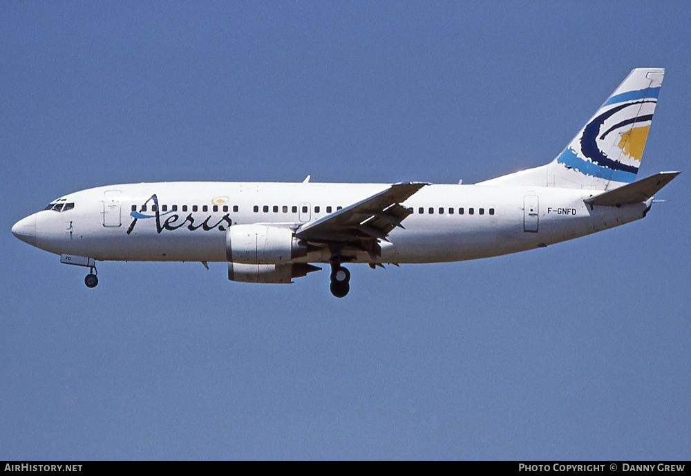 Aircraft Photo of F-GNFD | Boeing 737-36E | Aeris | AirHistory.net #302857