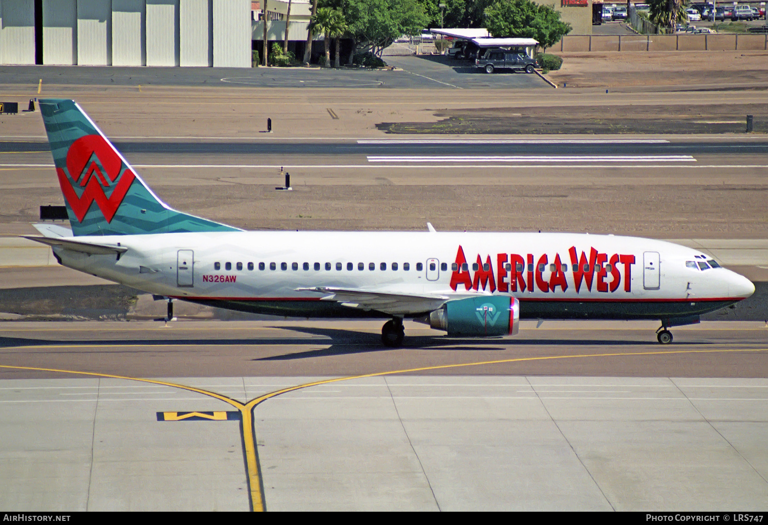 Aircraft Photo of N326AW | Boeing 737-301 | America West Airlines | AirHistory.net #302858