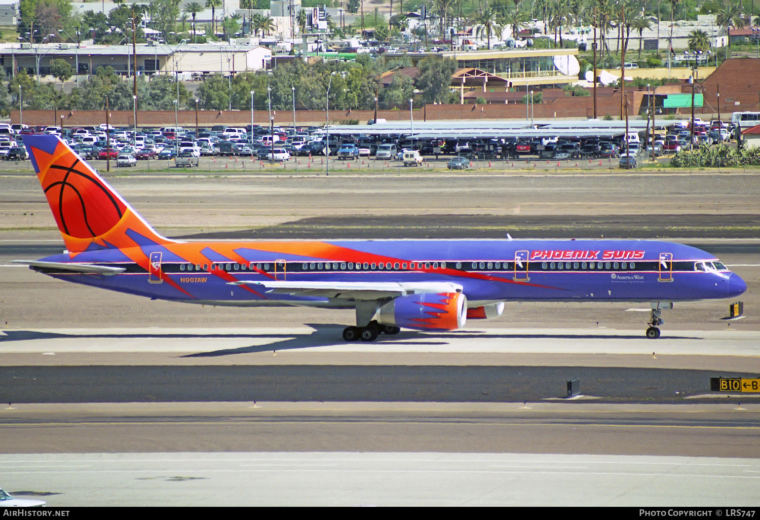 Aircraft Photo of N907AW | Boeing 757-225 | America West Airlines | AirHistory.net #302859