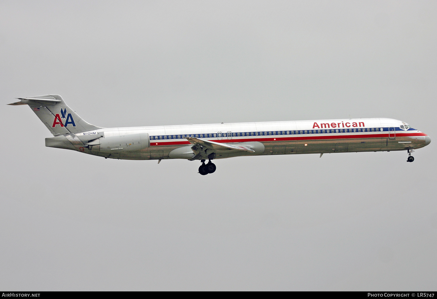Aircraft Photo of N110HM | McDonnell Douglas MD-83 (DC-9-83) | American Airlines | AirHistory.net #302861