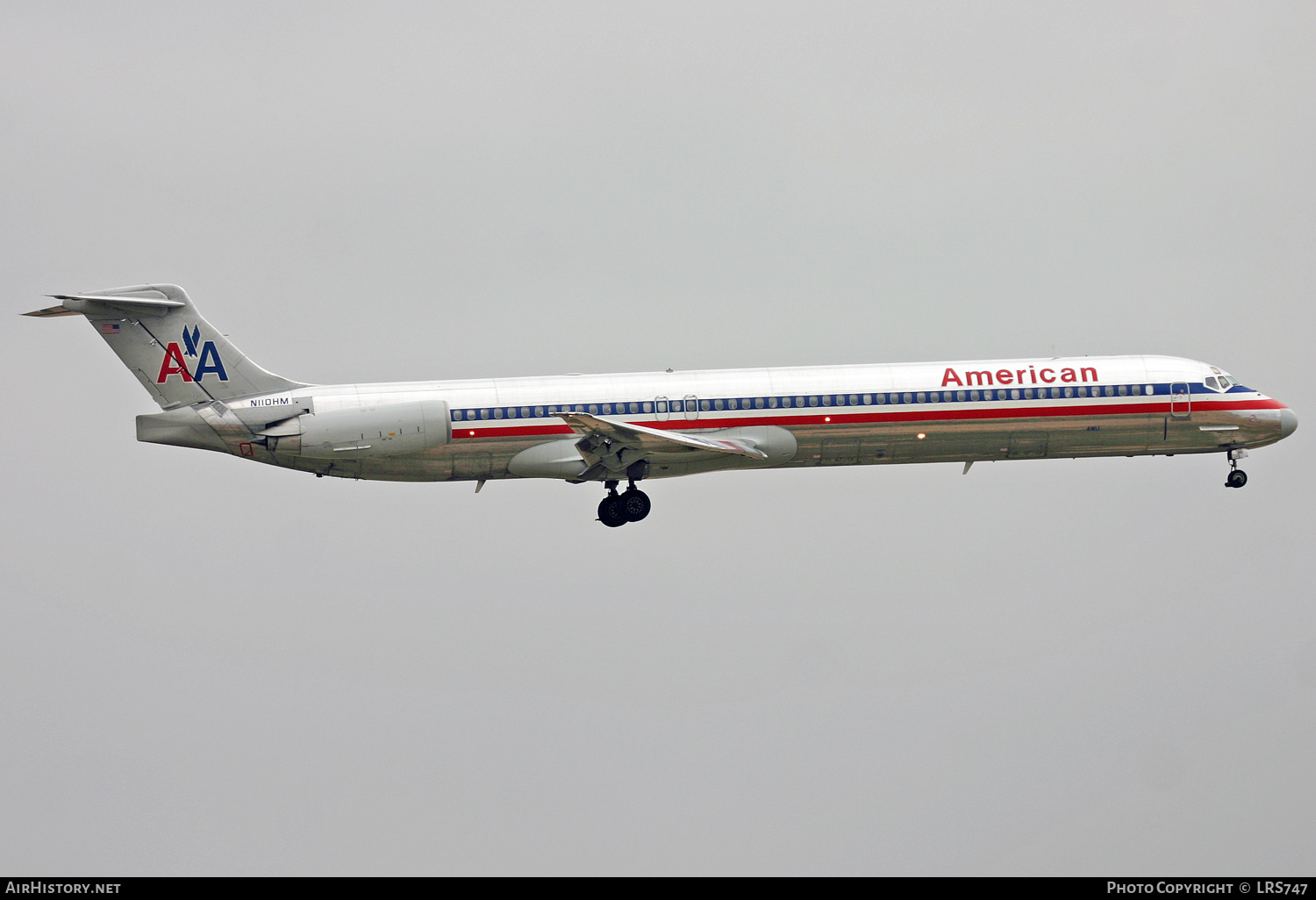 Aircraft Photo of N110HM | McDonnell Douglas MD-83 (DC-9-83) | American Airlines | AirHistory.net #302861
