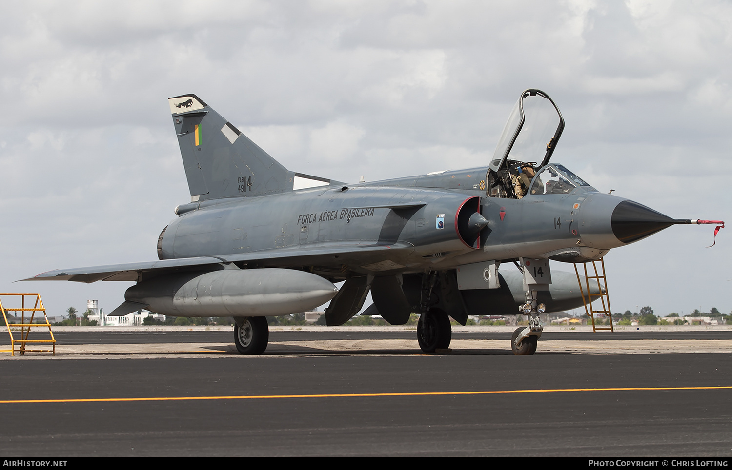 Aircraft Photo of 4914 / FAB49-14 | Dassault F-103E (Mirage IIIEBR) | Brazil - Air Force | AirHistory.net #302878
