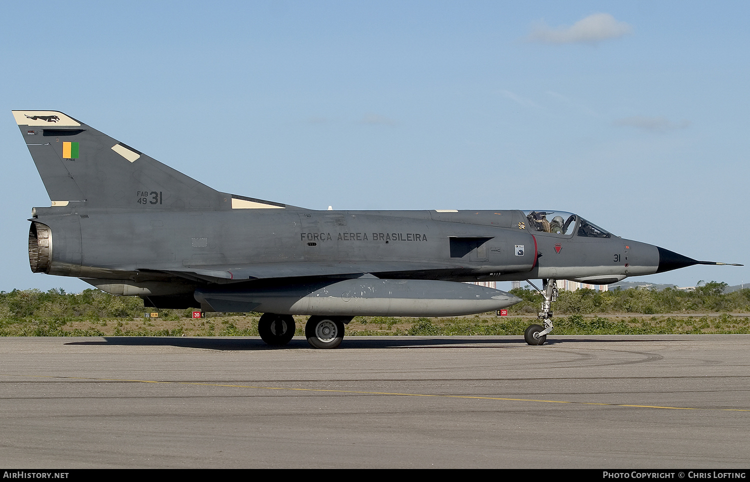 Aircraft Photo of 4931 / FAB49-31 | Dassault F-103E (Mirage IIIEBR) | Brazil - Air Force | AirHistory.net #302891