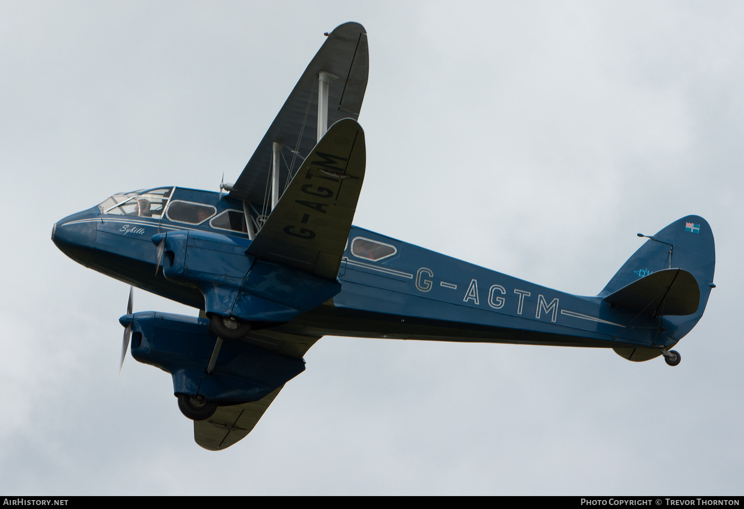 Aircraft Photo of G-AGTM | De Havilland D.H. 89A Dragon Rapide | AirHistory.net #302898
