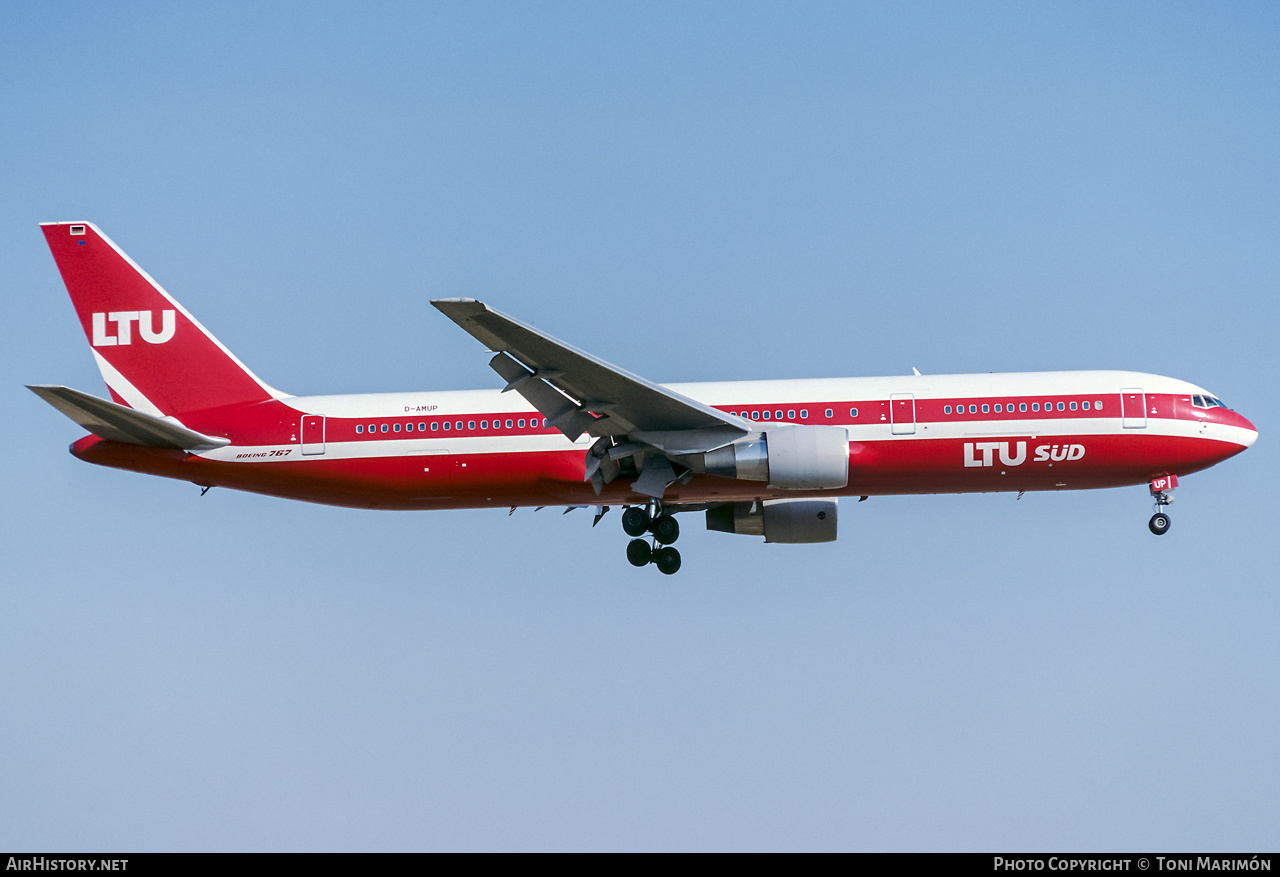 Aircraft Photo of D-AMUP | Boeing 767-33A/ER | LTU Süd - Lufttransport-Unternehmen | AirHistory.net #302908