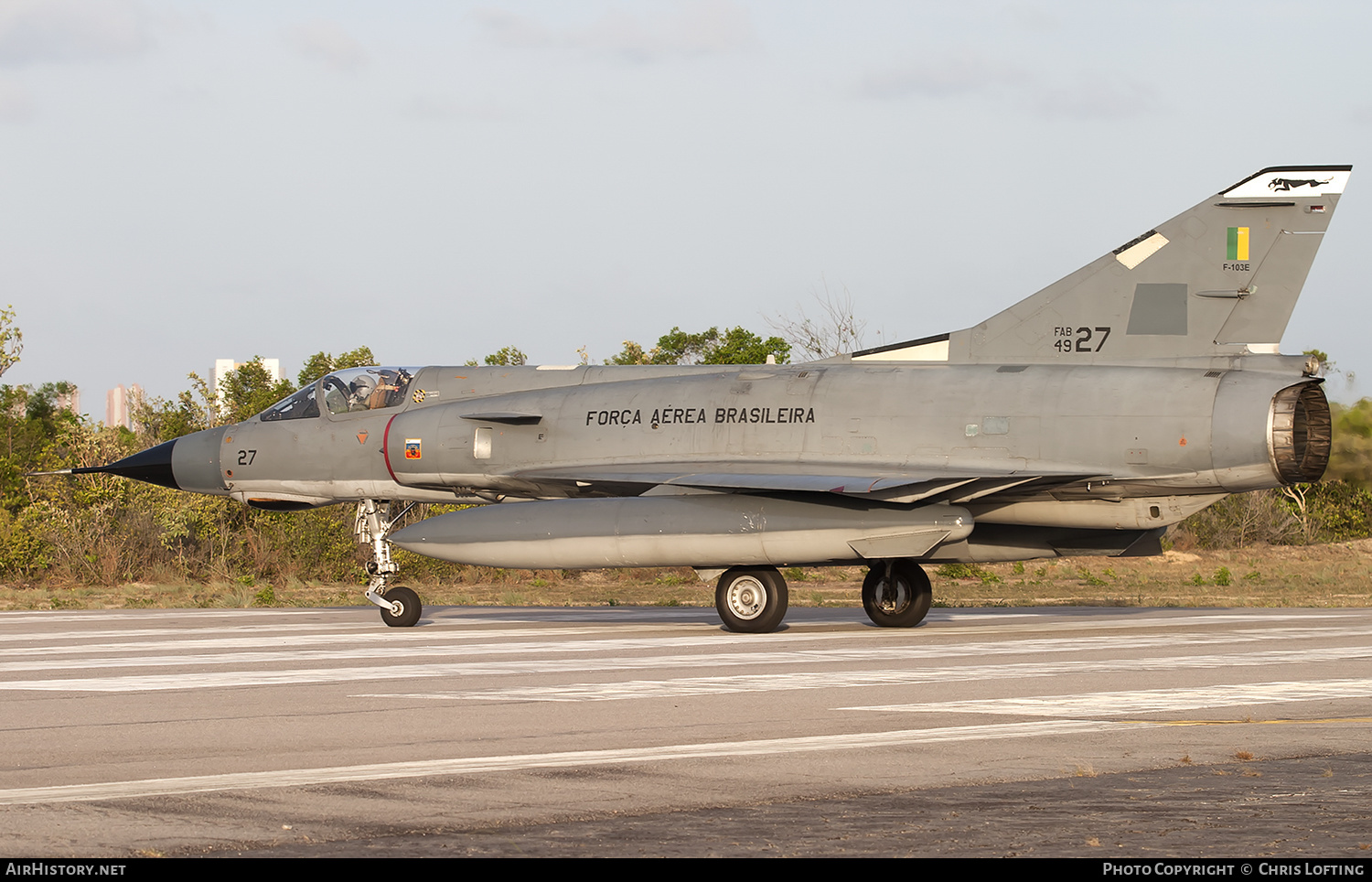Aircraft Photo of 4927 / FAB49-27 | Dassault F-103E (Mirage IIIEBR) | Brazil - Air Force | AirHistory.net #302915