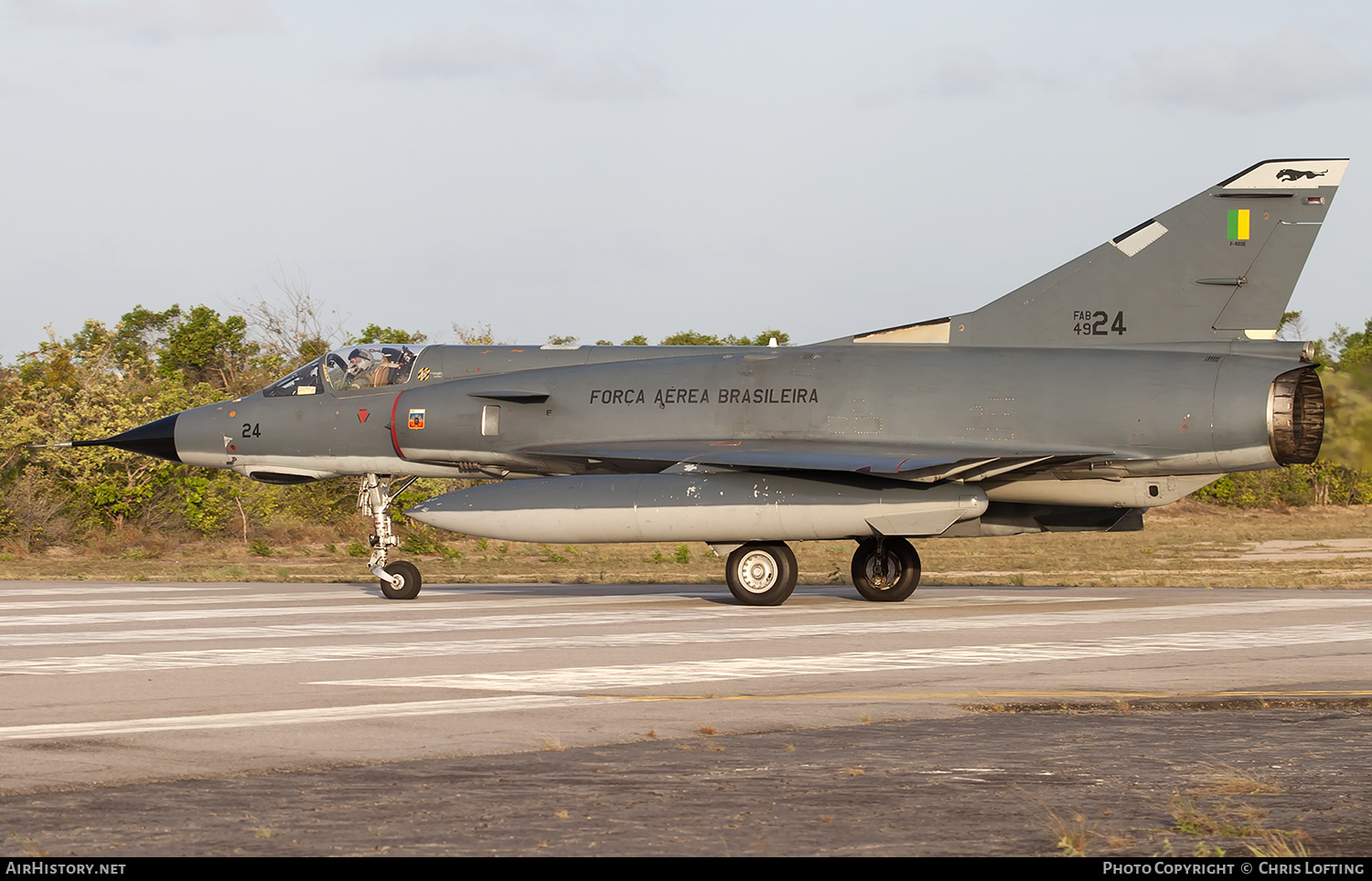 Aircraft Photo of 4924 / FAB49-24 | Dassault F-103E (Mirage IIIEBR) | Brazil - Air Force | AirHistory.net #302920