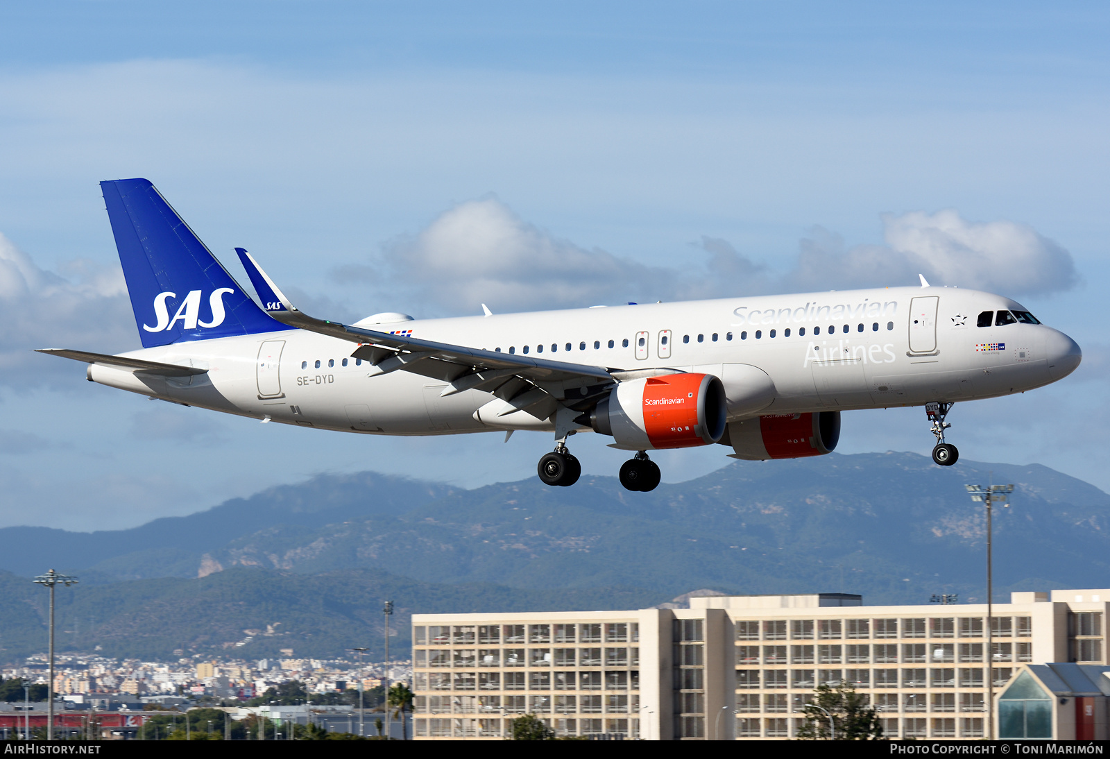 Aircraft Photo of SE-DYD | Airbus A320-251N | Scandinavian Airlines - SAS | AirHistory.net #302921