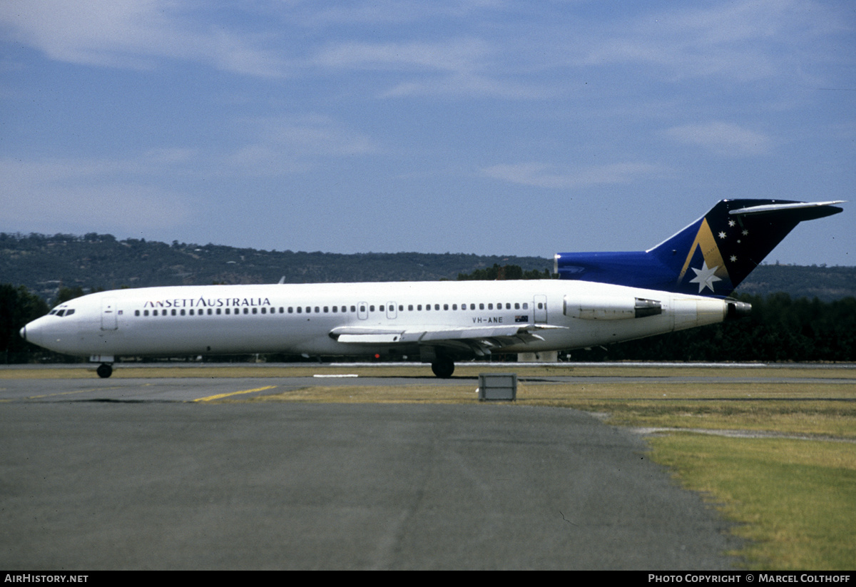 Aircraft Photo of VH-ANE | Boeing 727-277/Adv | Ansett Australia | AirHistory.net #302936