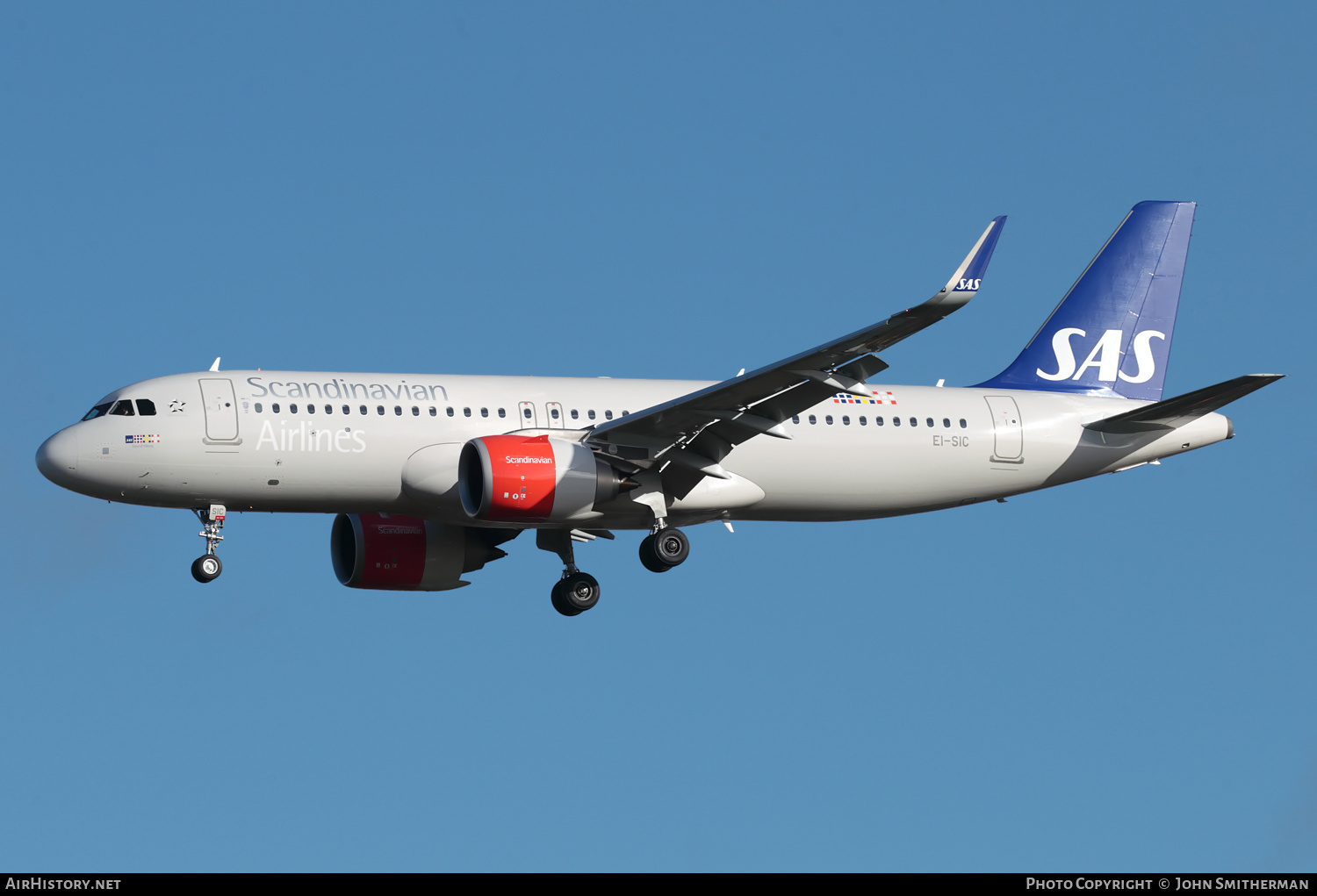 Aircraft Photo of EI-SIC | Airbus A320-251N | Scandinavian Airlines - SAS | AirHistory.net #302950