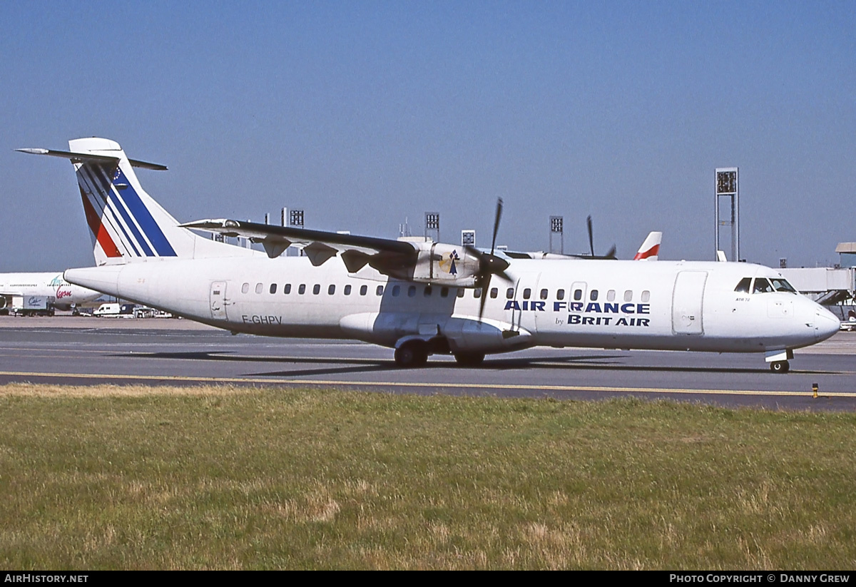 Aircraft Photo of F-GHPV | ATR ATR-72-201 | Air France | AirHistory.net #302960