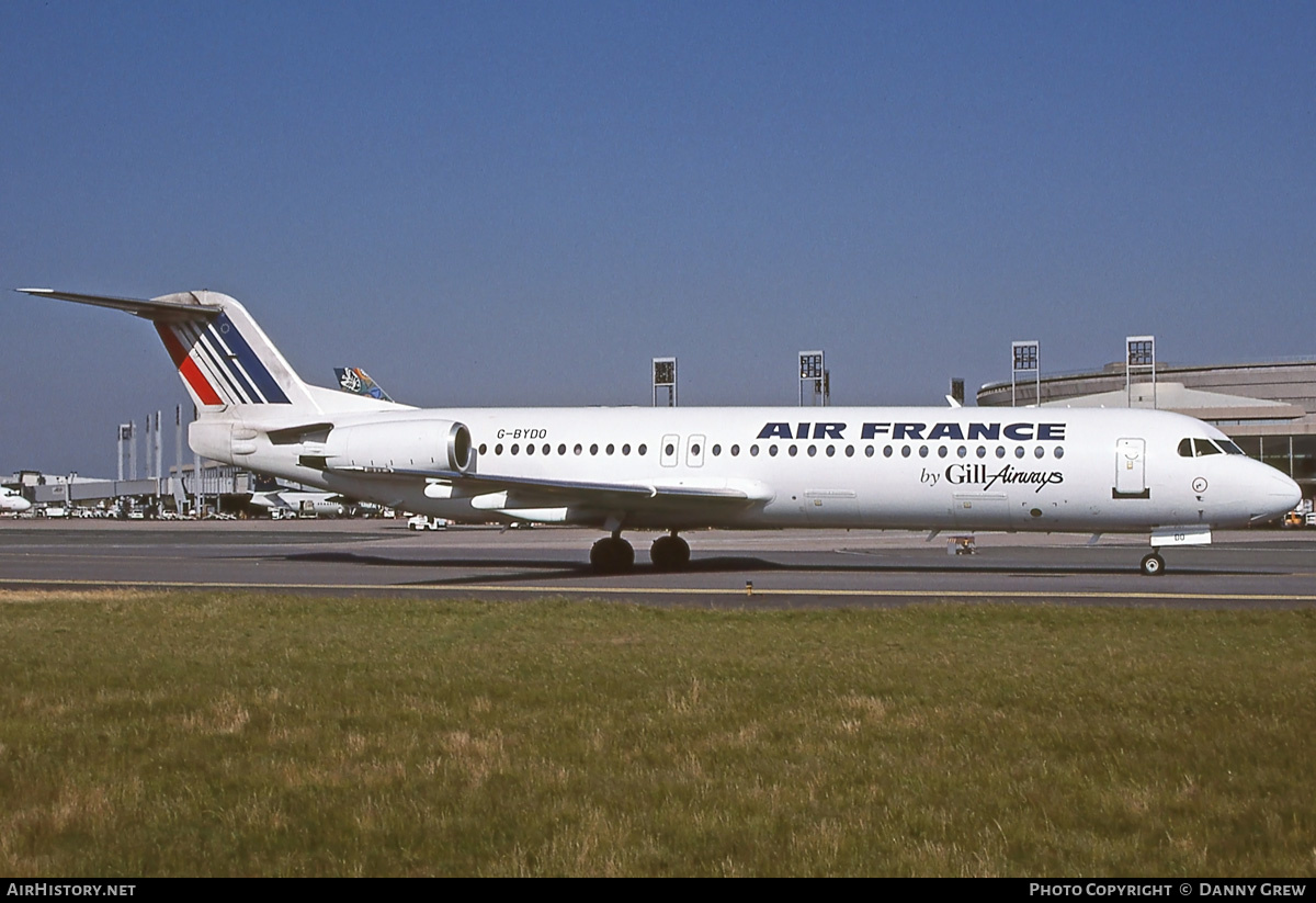 Aircraft Photo of G-BYDO | Fokker 100 (F28-0100) | Air France | AirHistory.net #302968