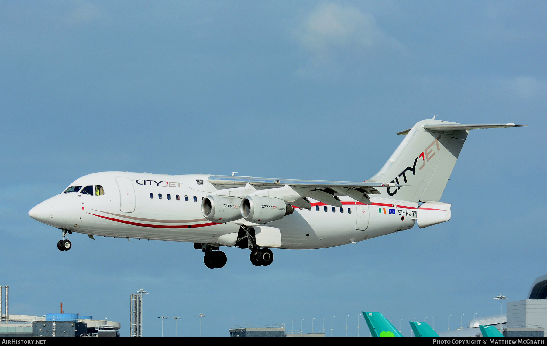 Aircraft Photo of EI-RJY | British Aerospace Avro 146-RJ85A | CityJet | AirHistory.net #302976