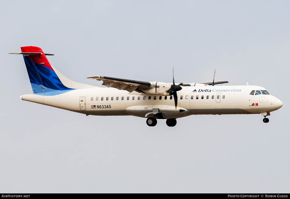 Aircraft Photo of N633AS | ATR ATR-72-212 | Delta Connection | AirHistory.net #302997
