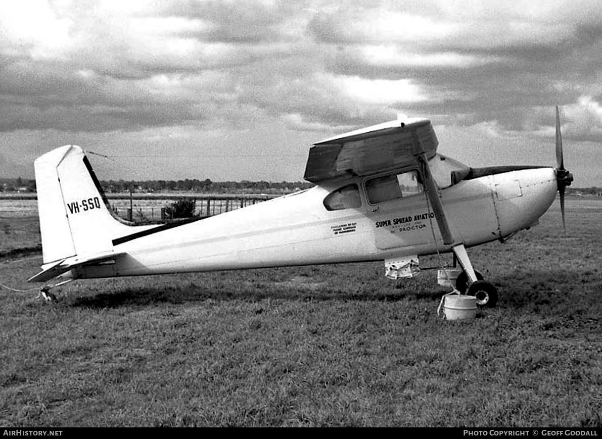 Aircraft Photo of VH-SSQ | Cessna 180 | Super Spread Aviation | AirHistory.net #303003