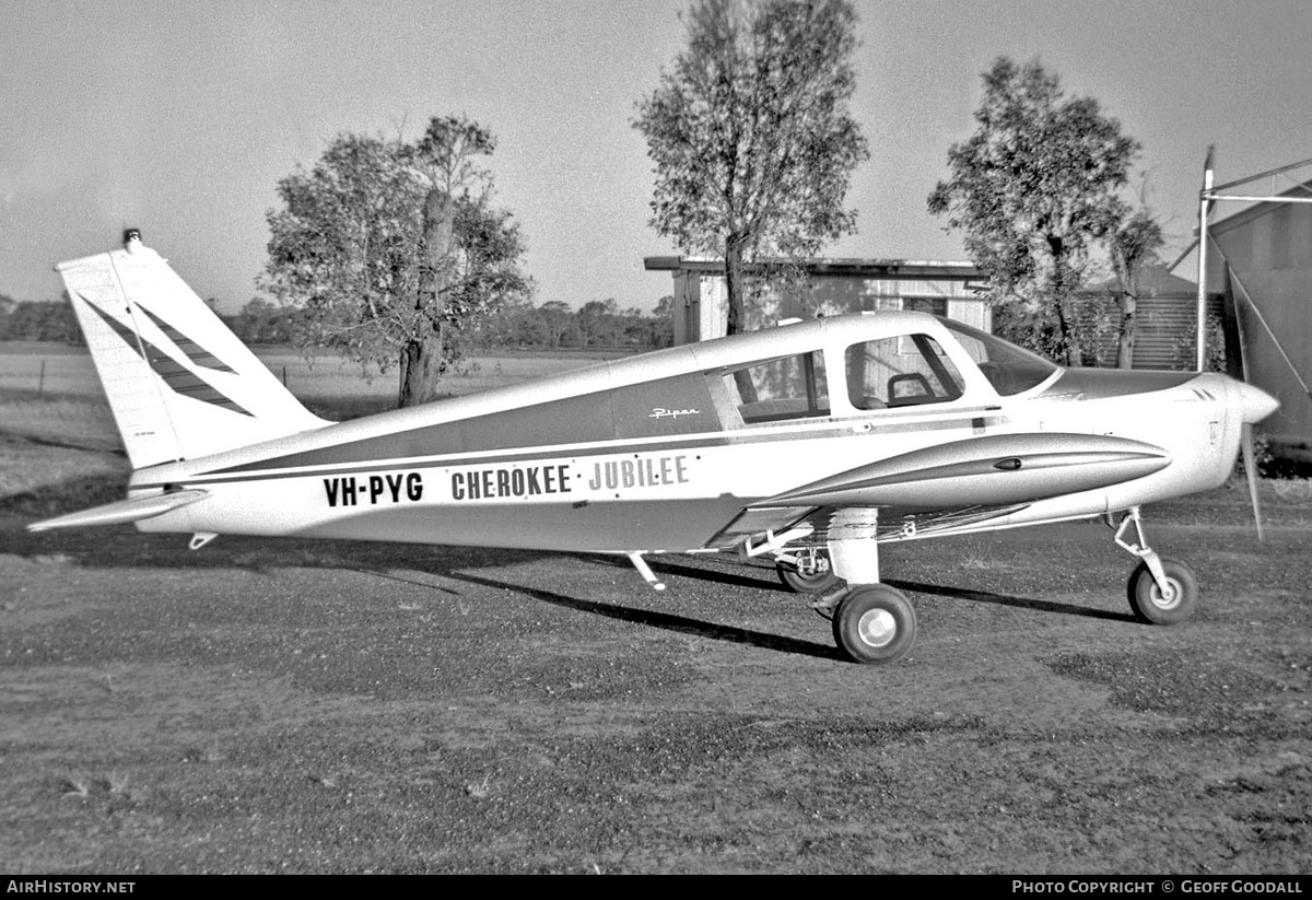 Aircraft Photo of VH-PYG | Piper PA-28-140 Cherokee | AirHistory.net #303006