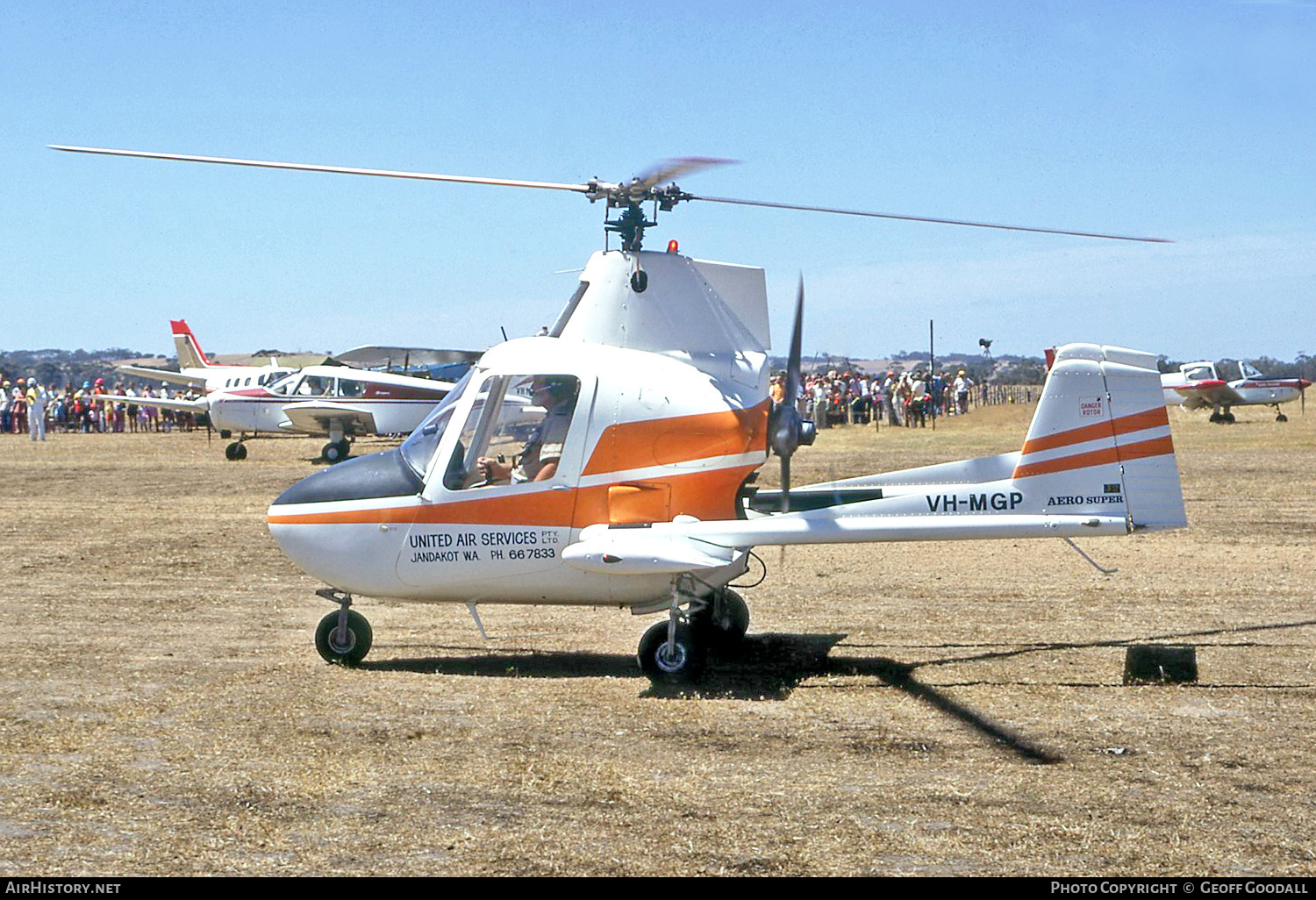 Aircraft Photo of VH-MGP | McCulloch J-2 | United Air Service - UAS | AirHistory.net #303013