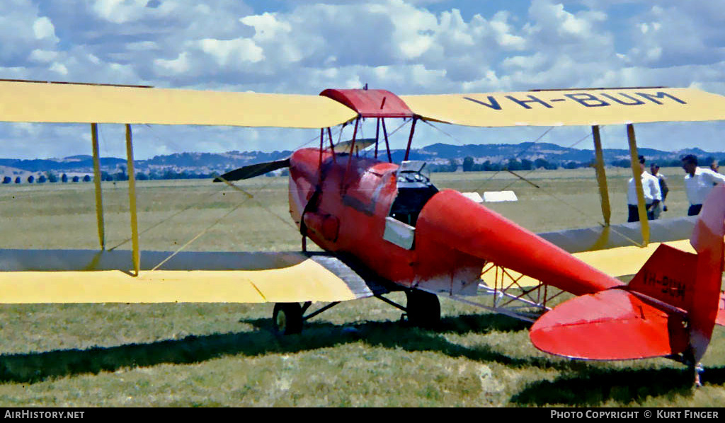 Aircraft Photo of VH-BUM / A17-376 | De Havilland D.H. 82A Tiger Moth | AirHistory.net #303019