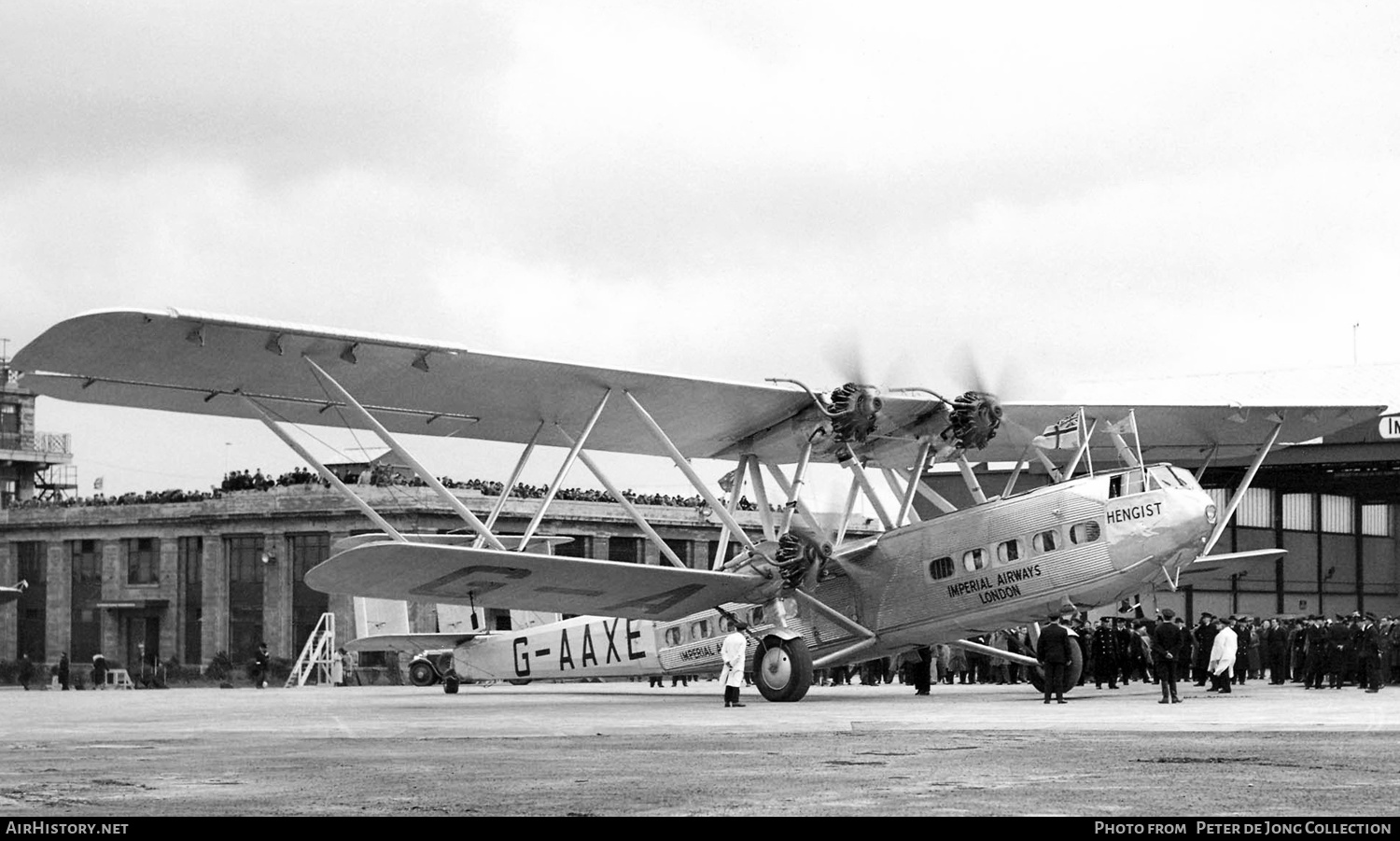 Aircraft Photo of G-AAXE | Handley Page HP.45 | Imperial Airways | AirHistory.net #303022