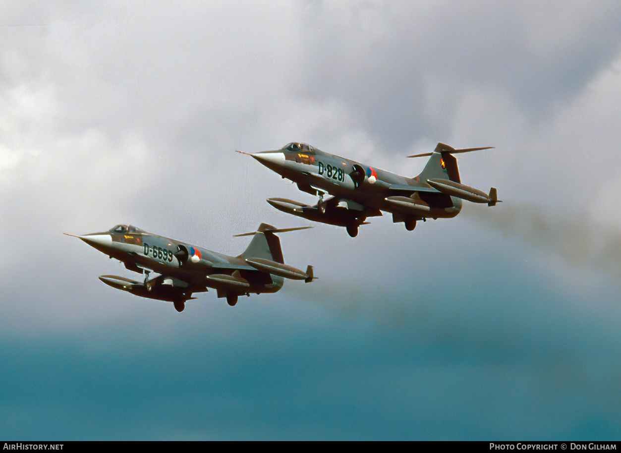 Aircraft Photo of D-8281 | Lockheed F-104G Starfighter | Netherlands - Air Force | AirHistory.net #303031