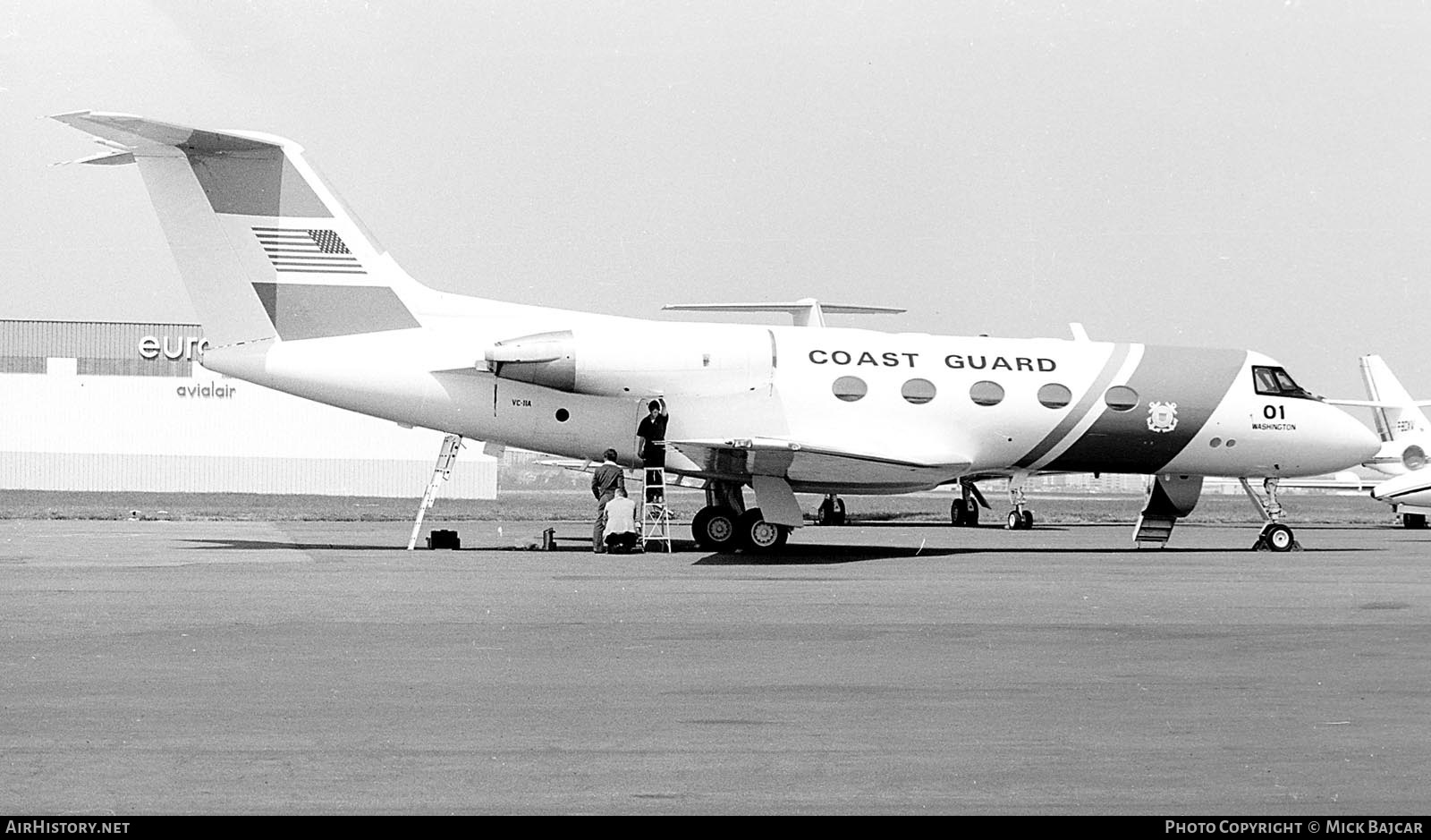 Aircraft Photo of 01 | Grumman VC-11A Gulfstream II (G-1159) | USA - Coast Guard | AirHistory.net #303034