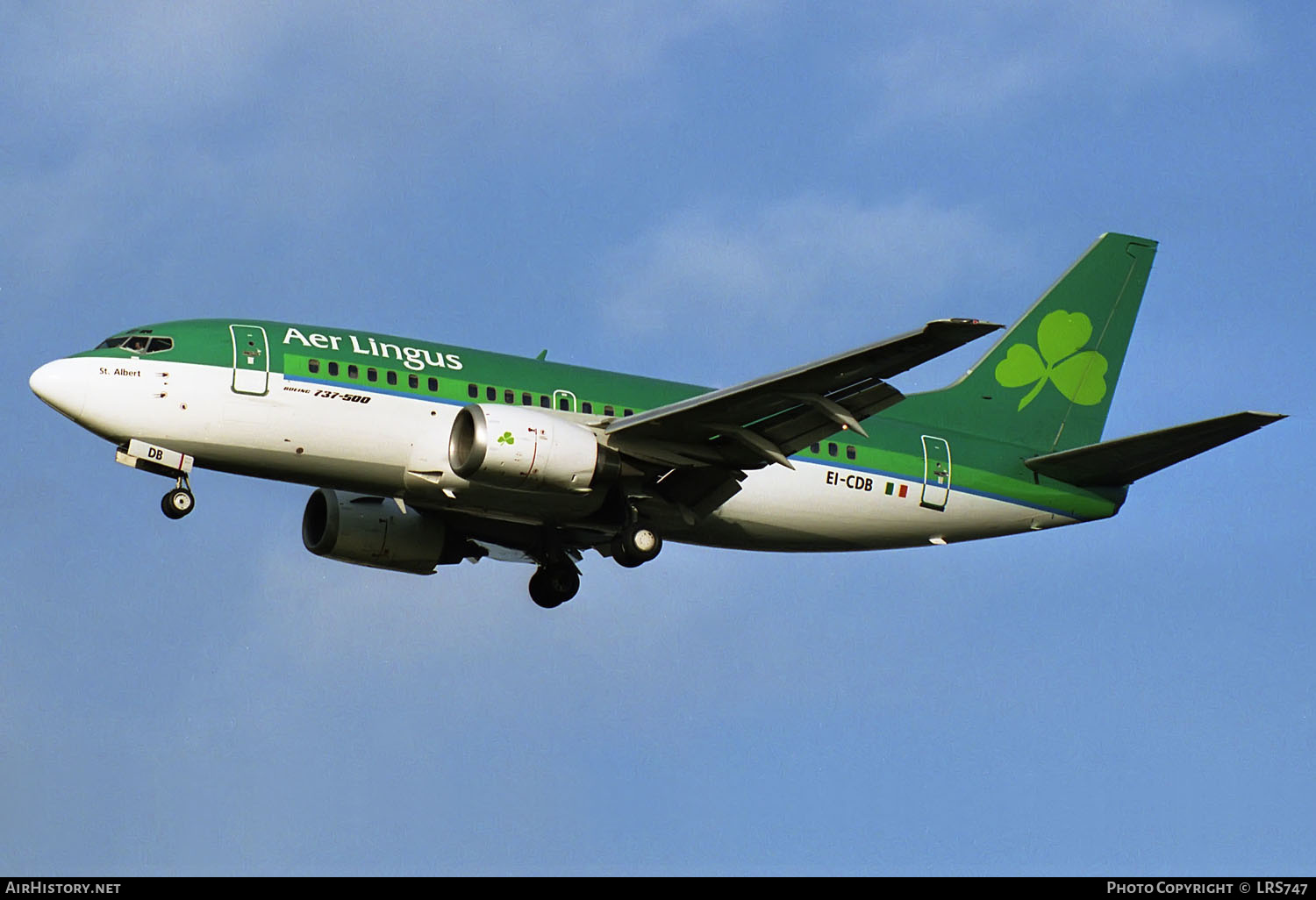 Aircraft Photo of EI-CDB | Boeing 737-548 | Aer Lingus | AirHistory.net #303066