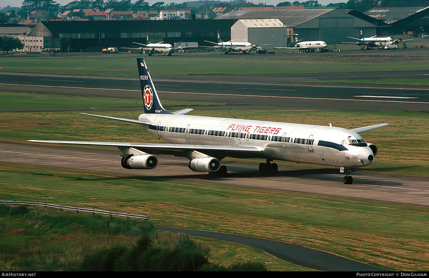 Aircraft Photo of N794FT | McDonnell Douglas DC-8-63CF | Flying Tigers | AirHistory.net #303078