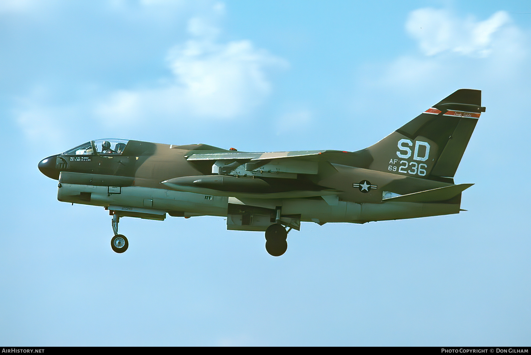 Aircraft Photo of 69-6236 / AF69-236 | LTV A-7D Corsair II | USA - Air Force | AirHistory.net #303123