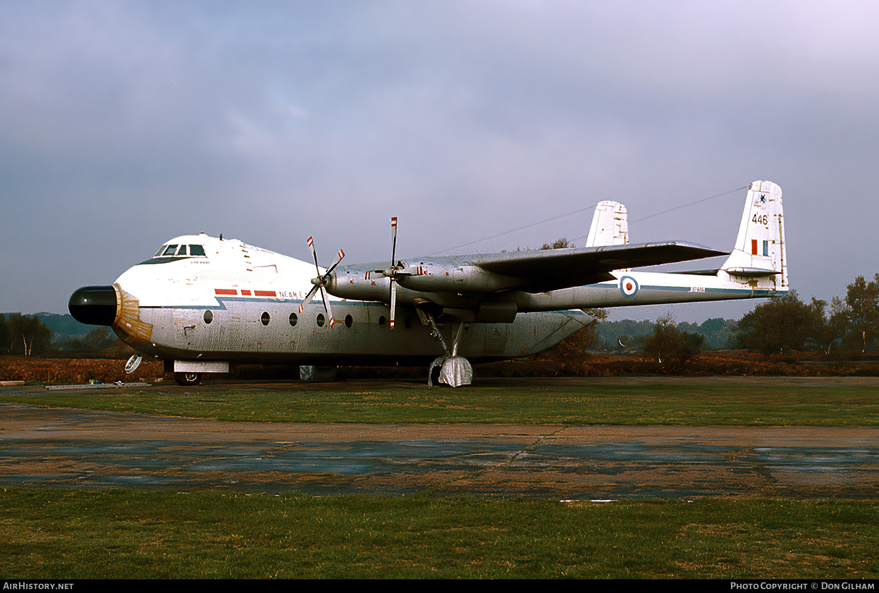 Aircraft Photo of XP446 | Armstrong Whitworth AW-660 Argosy C.1 | UK - Air Force | AirHistory.net #303126