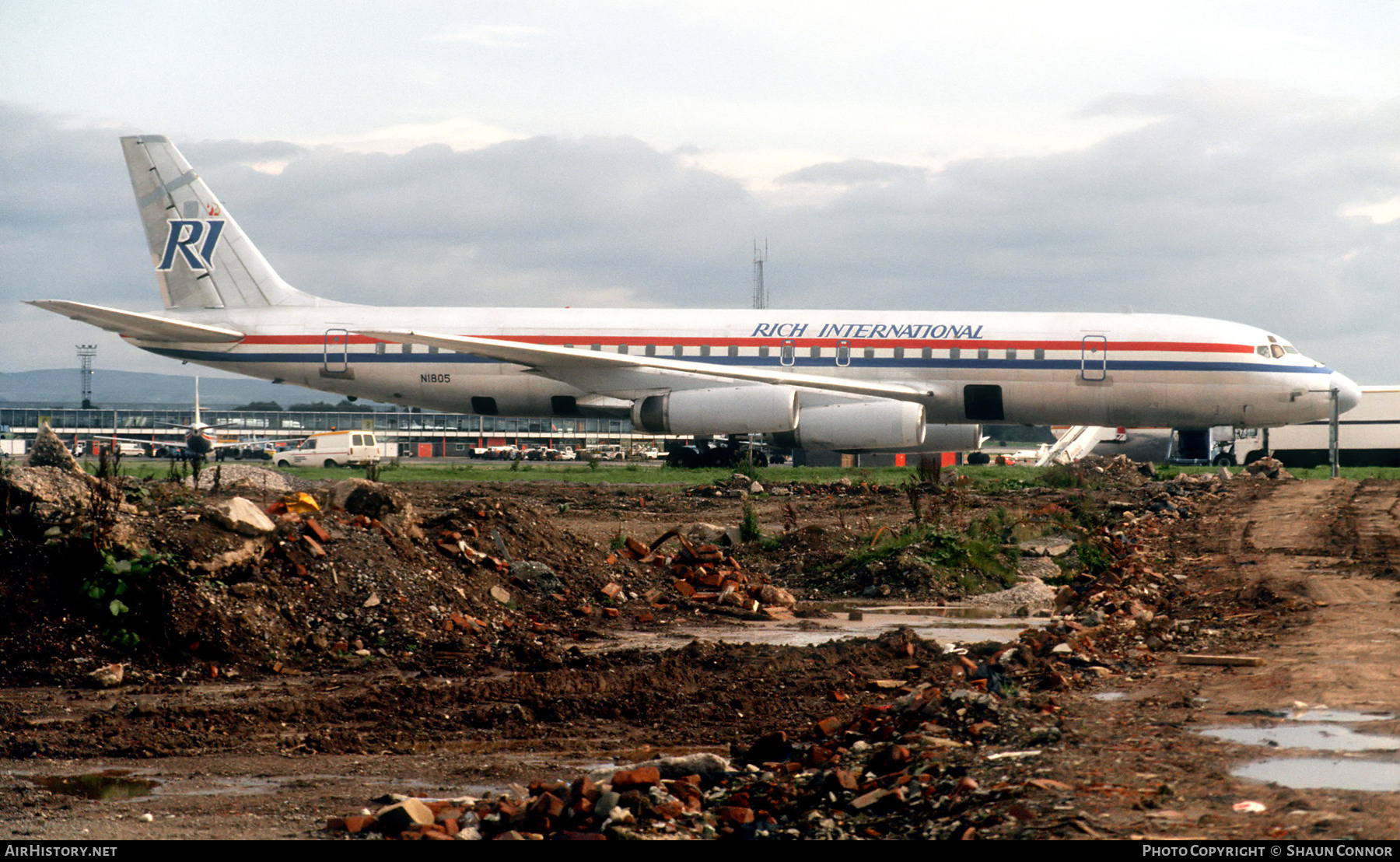 Aircraft Photo of N1805 | McDonnell Douglas DC-8-62 | Rich International Airways | AirHistory.net #303150