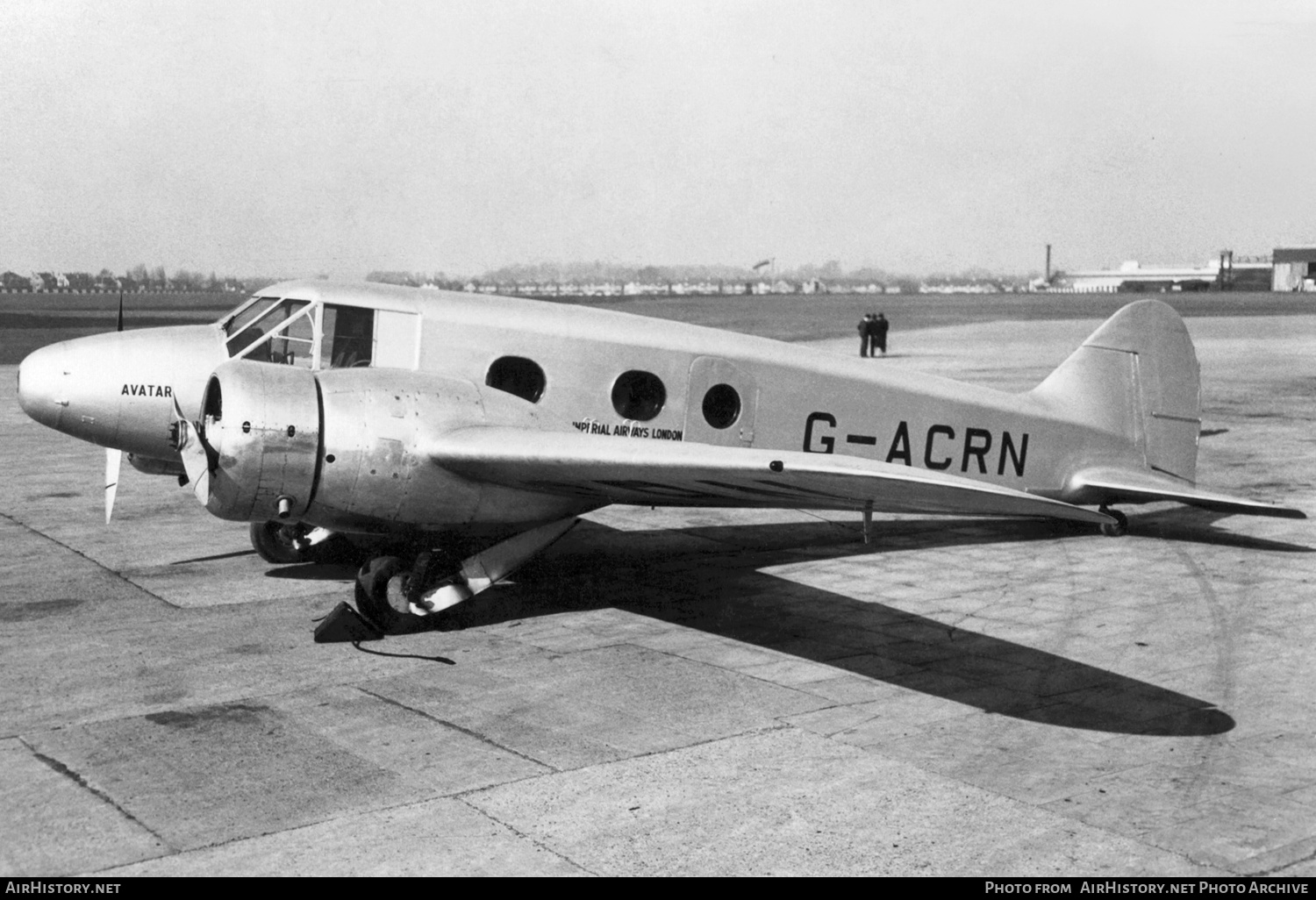 Aircraft Photo of G-ACRN | Avro 652 | Imperial Airways | AirHistory.net #303172