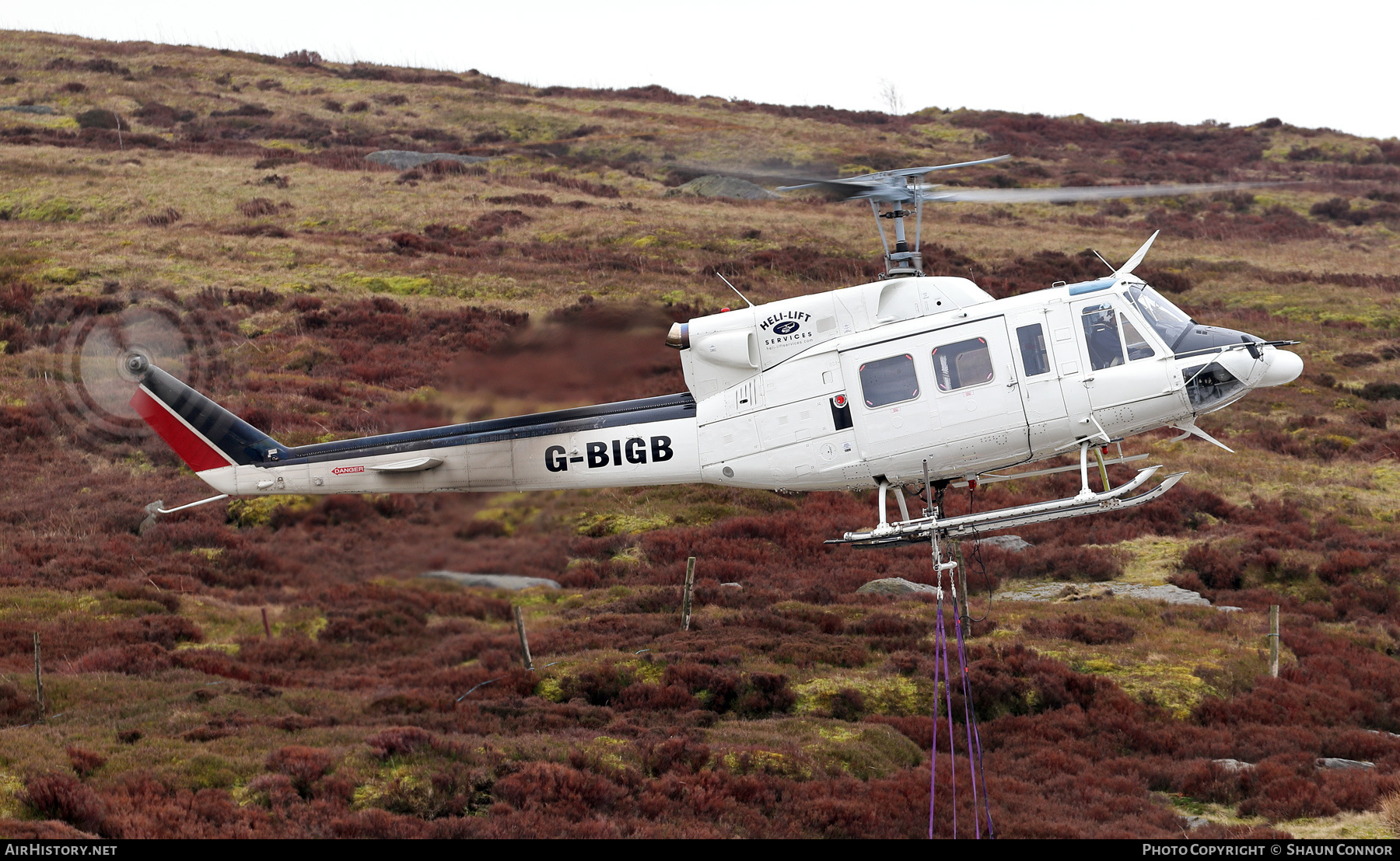 Aircraft Photo of G-BIGB | Bell 212 Twin Two-Twelve | Heli-Lift Services | AirHistory.net #303177