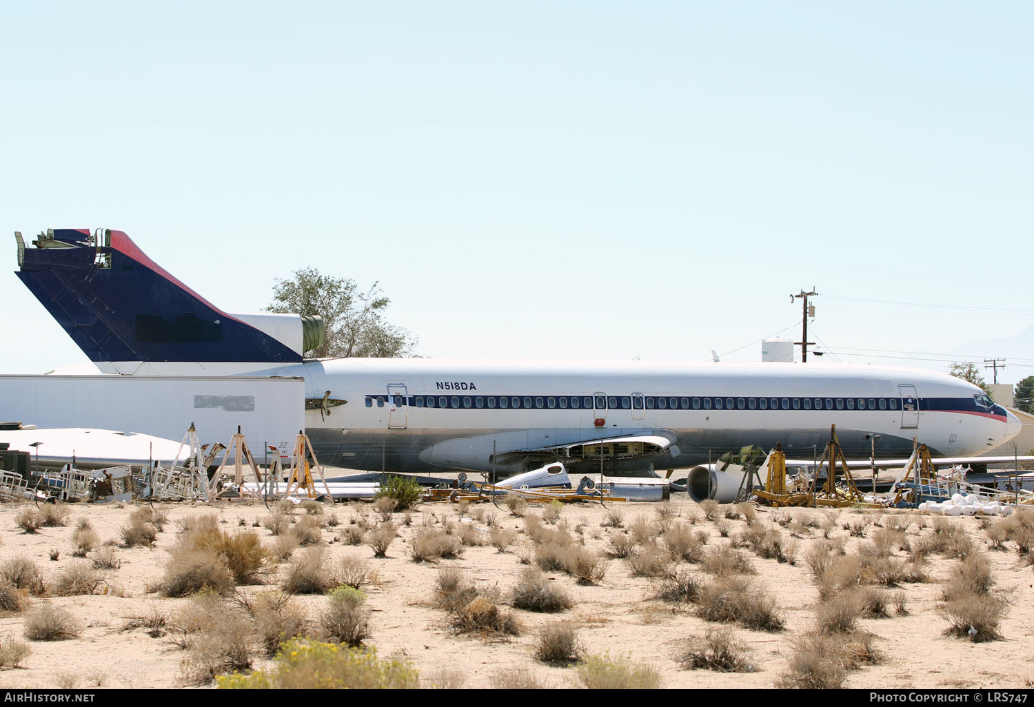 Aircraft Photo of N518DA | Boeing 727-232/Adv | Delta Air Lines | AirHistory.net #303178