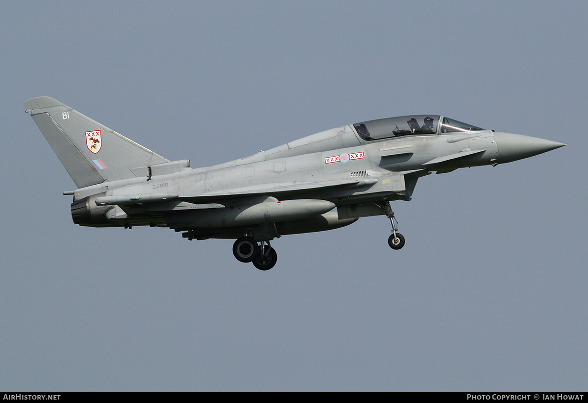 Aircraft Photo of ZJ810 | Eurofighter EF-2000 Typhoon T3 | UK - Air Force | AirHistory.net #303184