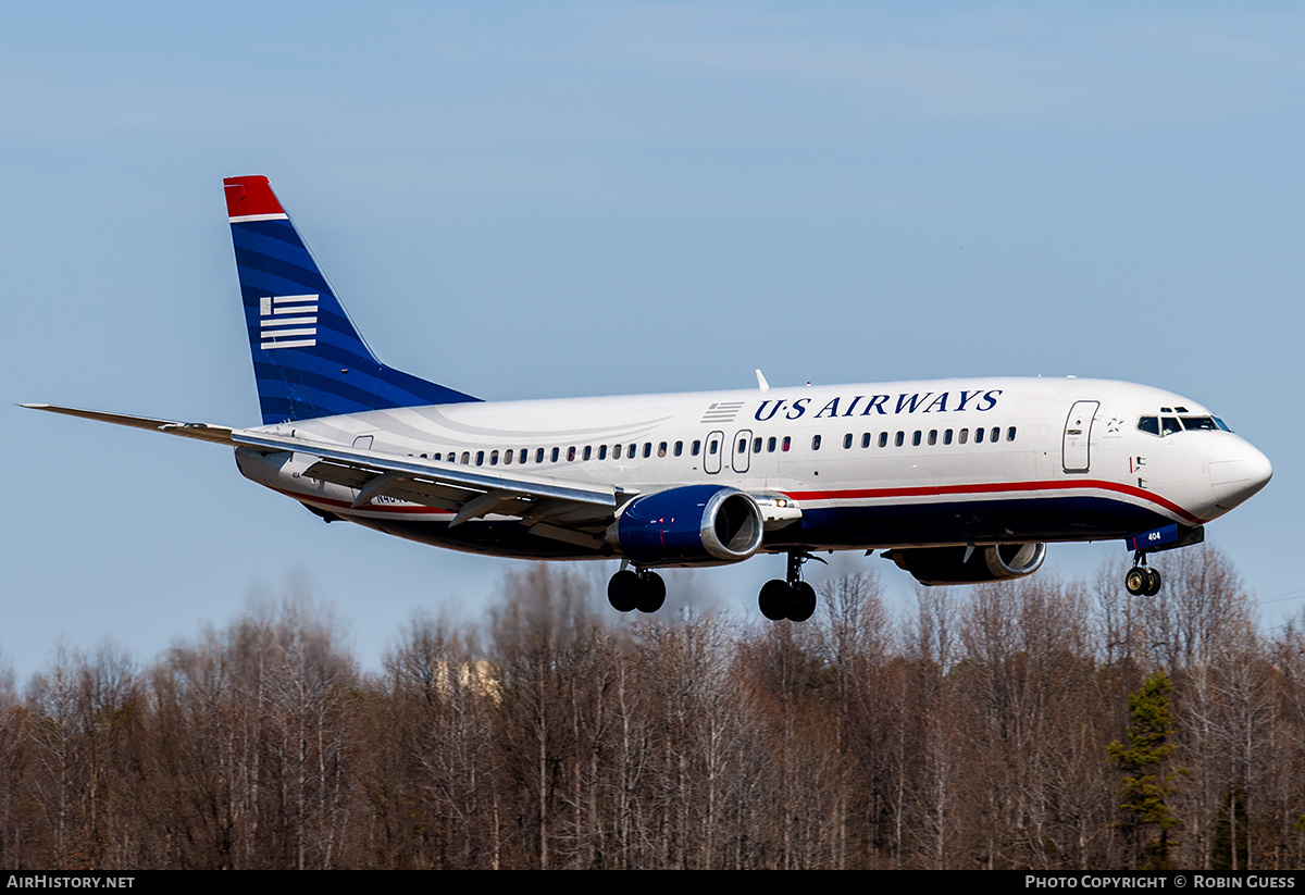 Aircraft Photo of N404US | Boeing 737-401 | US Airways | AirHistory.net #303188