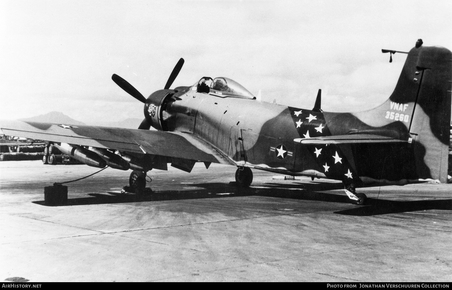 Aircraft Photo of 35260 | Douglas A-1H Skyraider | South Vietnam - Air Force | AirHistory.net #303190