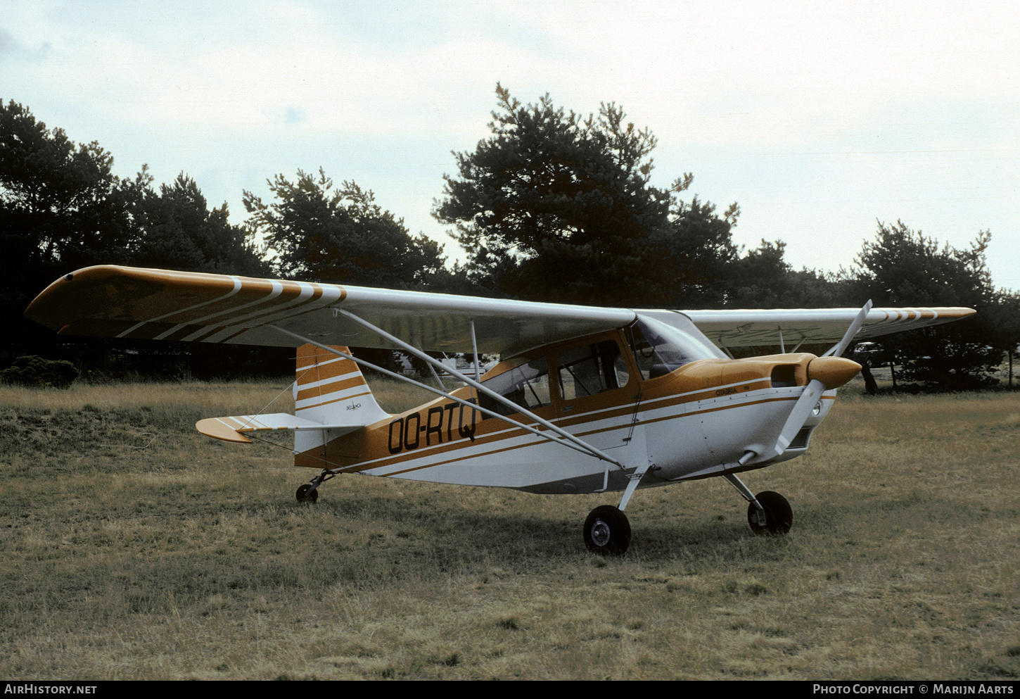 Aircraft Photo of OO-RTQ | Bellanca 7ECA Citabria | AirHistory.net #303194