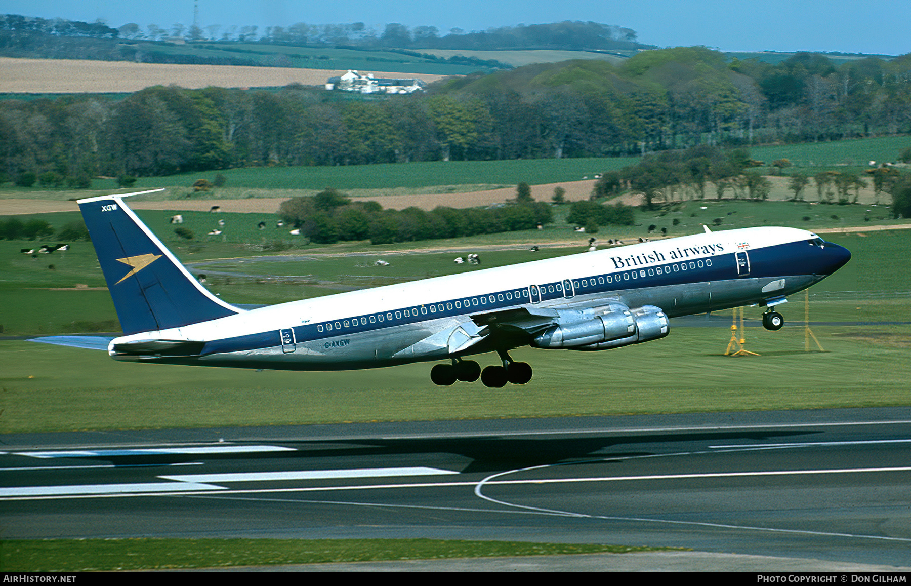 Aircraft Photo of G-AXGW | Boeing 707-336C | British Airways | AirHistory.net #303214