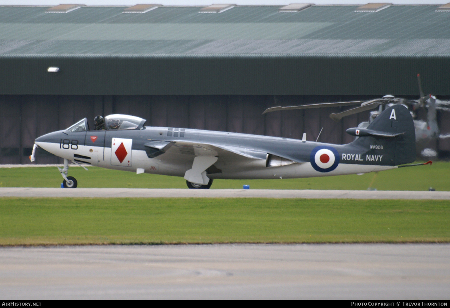 Aircraft Photo of WV908 | Hawker Sea Hawk FGA6 | UK - Navy | AirHistory.net #303221