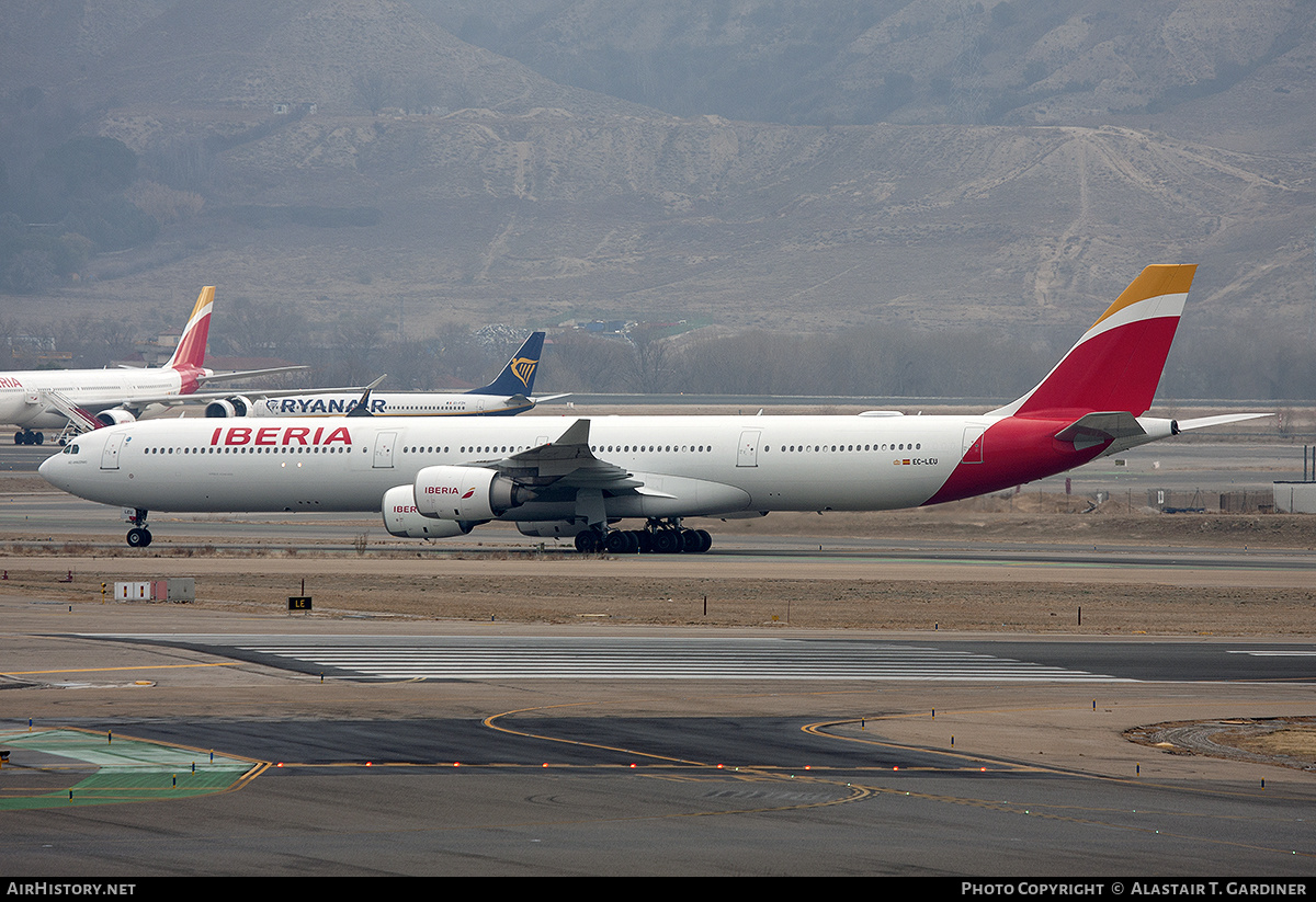 Aircraft Photo of EC-LEU | Airbus A340-642 | Iberia | AirHistory.net #303237