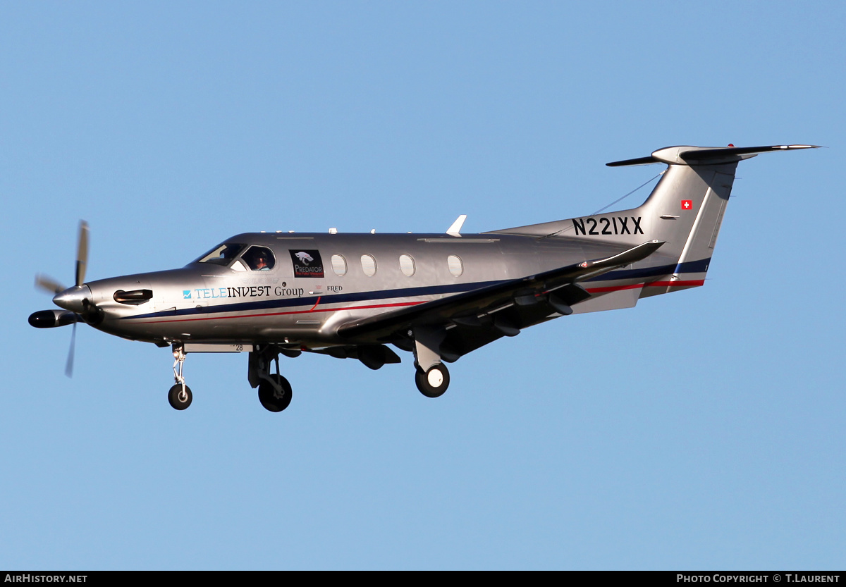 Aircraft Photo of N221XX | Pilatus PC-12NG (PC-12/47E) | Teleinvest Group | AirHistory.net #303242
