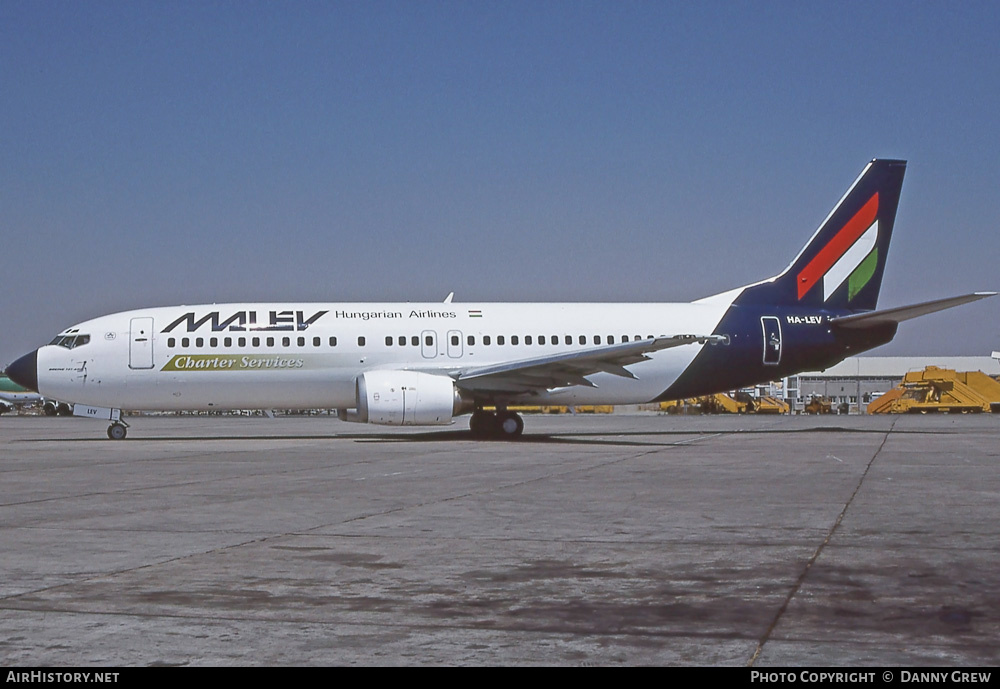 Aircraft Photo of HA-LEV | Boeing 737-4Y0 | Malev - Hungarian Airlines Charter Services | AirHistory.net #303258