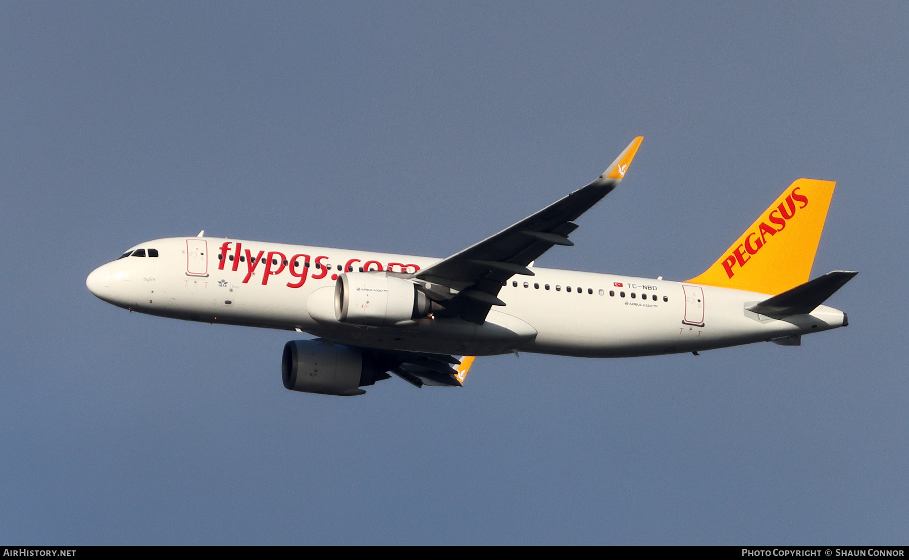 Aircraft Photo of TC-NBD | Airbus A320-251N | Pegasus Airlines | AirHistory.net #303280