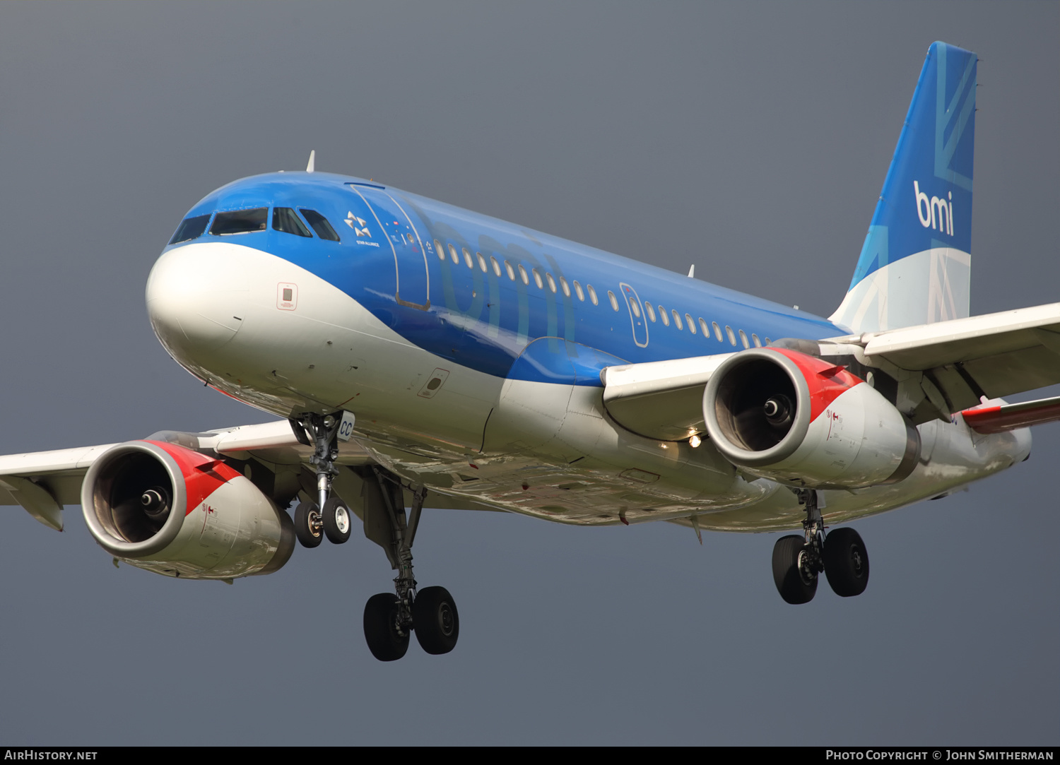 Aircraft Photo of G-DBCC | Airbus A319-131 | BMI - British Midland International | AirHistory.net #303312