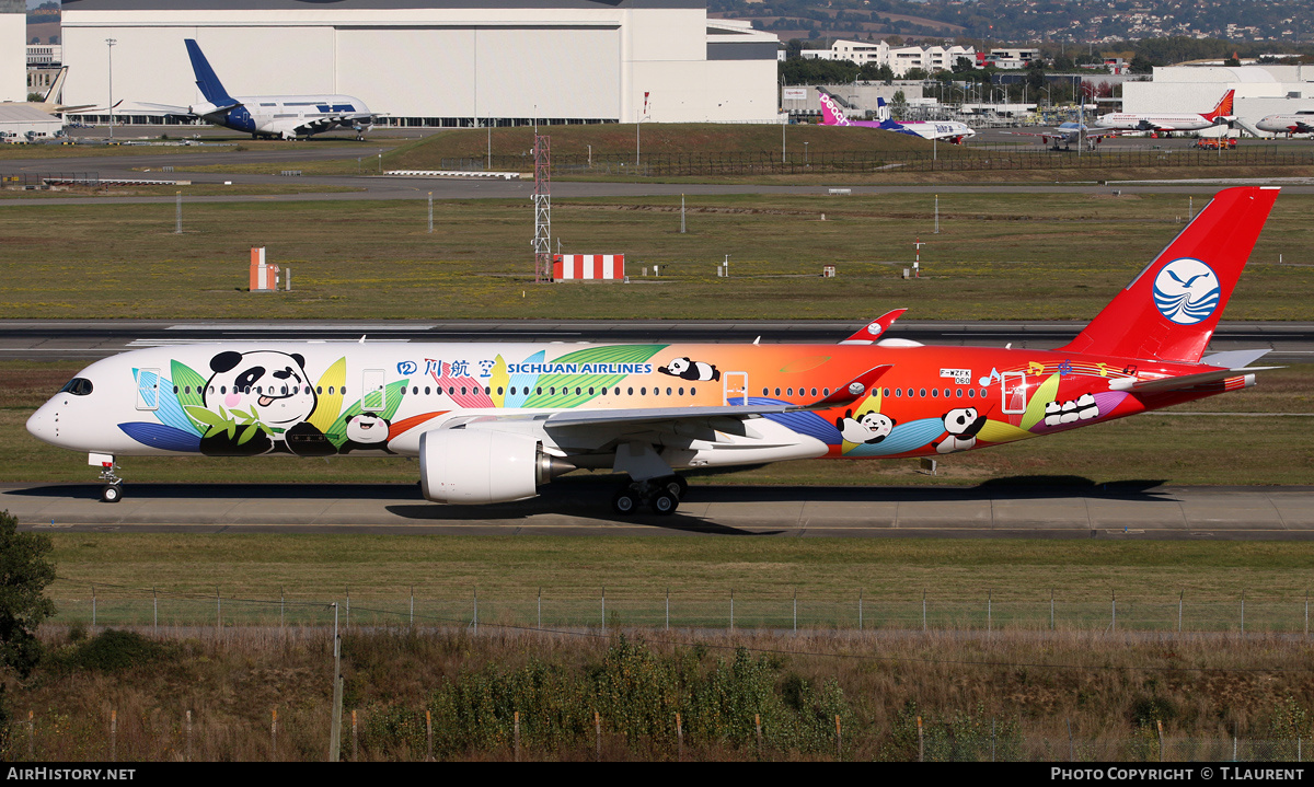Aircraft Photo of F-WZFK | Airbus A350-941 | Sichuan Airlines | AirHistory.net #303313