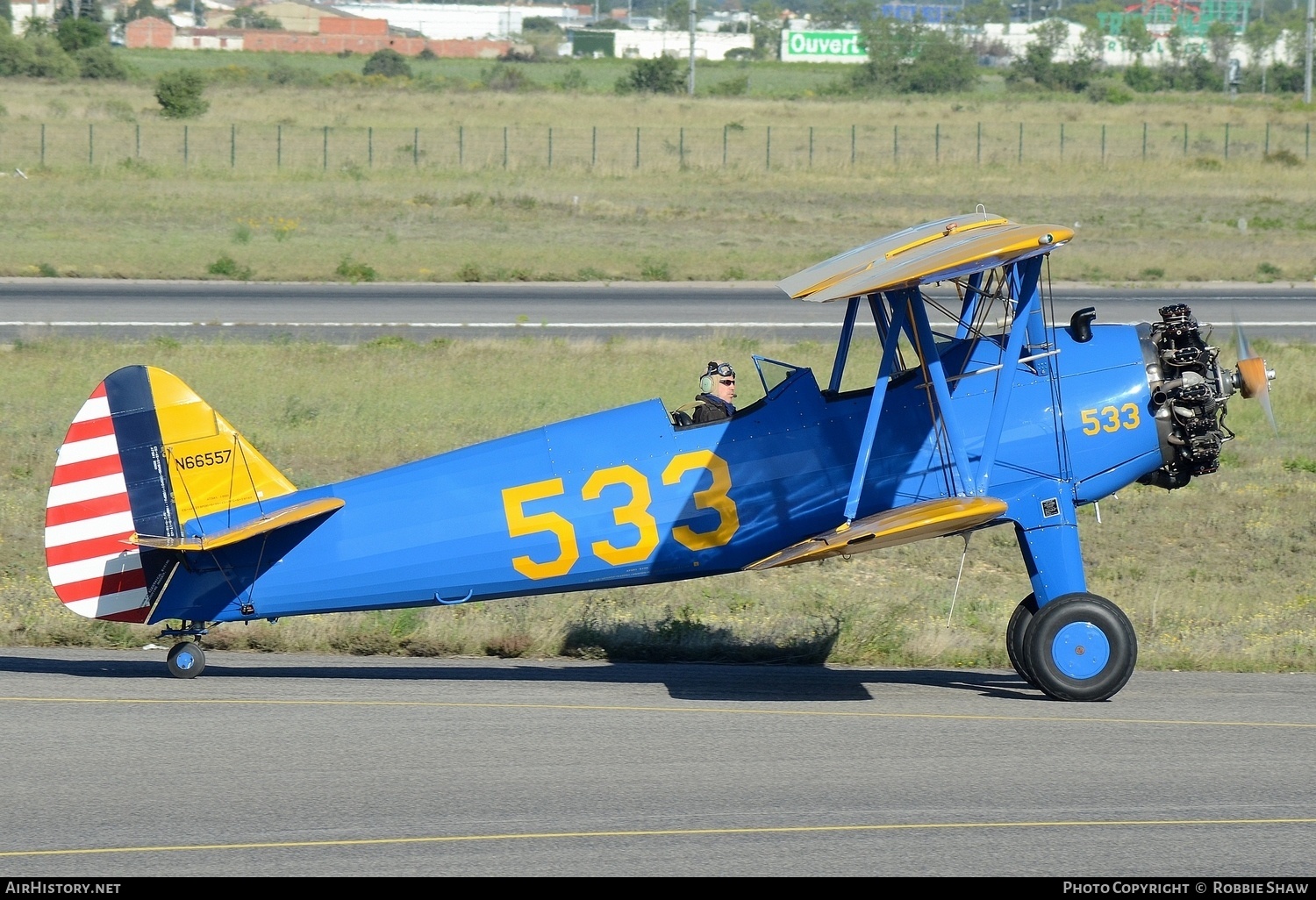 Aircraft Photo of N66557 / 533 | Boeing E75 Kaydet | USA - Air Force | AirHistory.net #303315